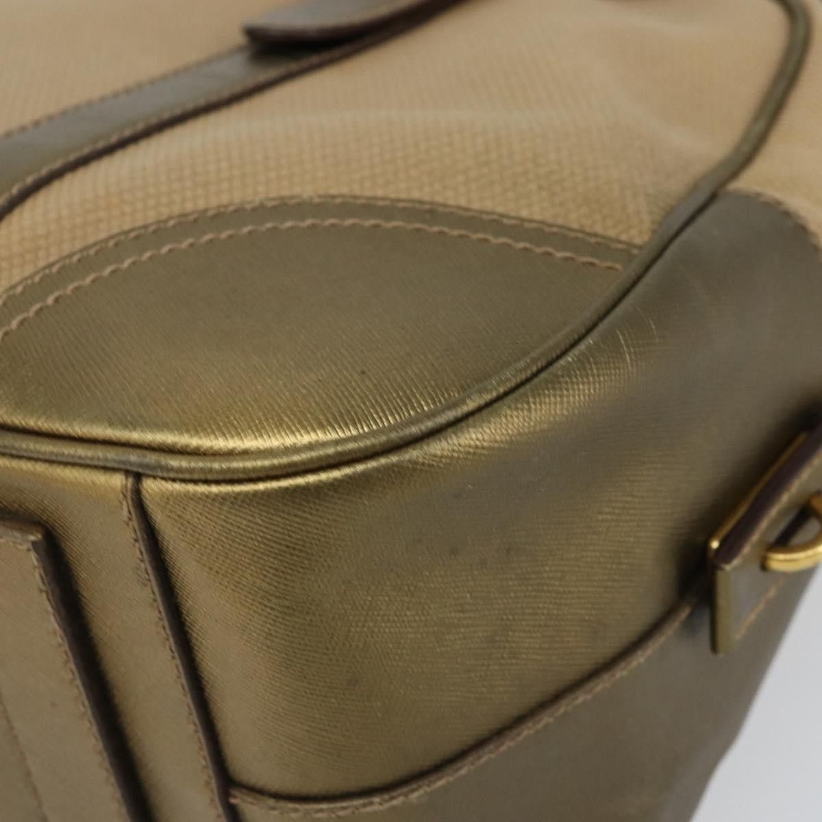 Prada Prada Bowler Bag Canvas with Leather Size ONE SIZE - 12 Thumbnail