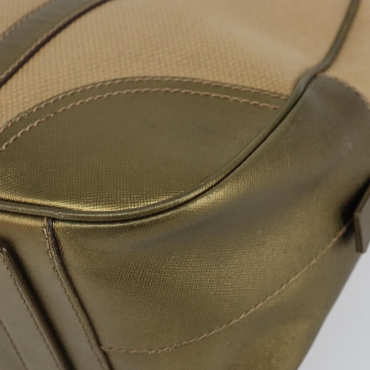 Prada Prada Bowler Bag Canvas with Leather Size ONE SIZE - 9 Thumbnail