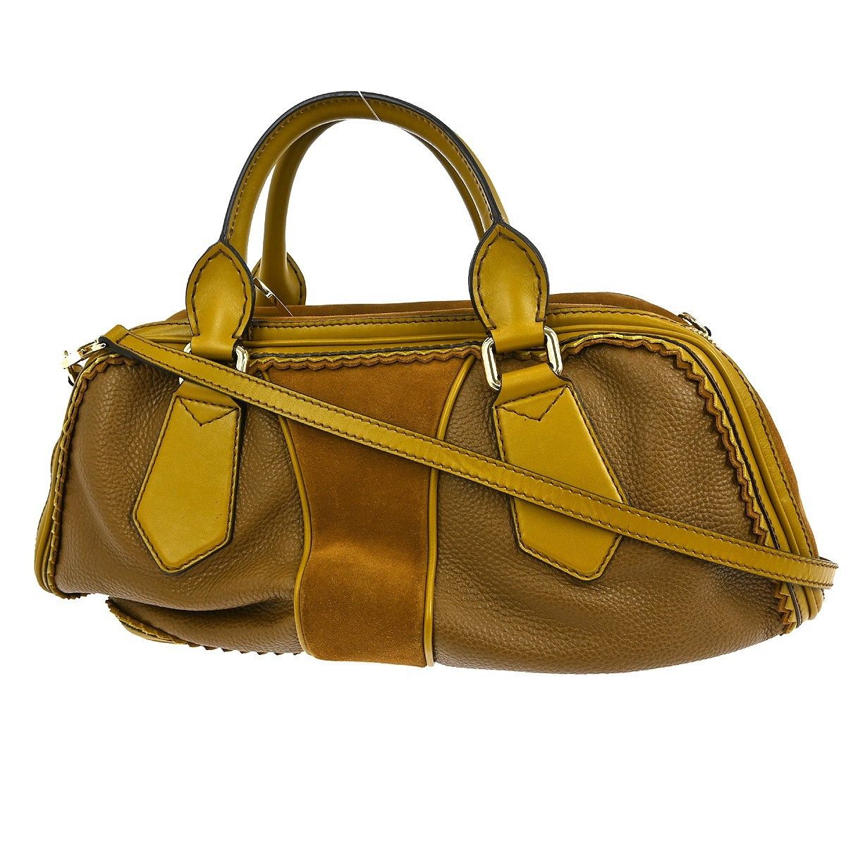 Burberry Burberry Vintage Handbag Leather Size ONE SIZE - 2 Thumbnail