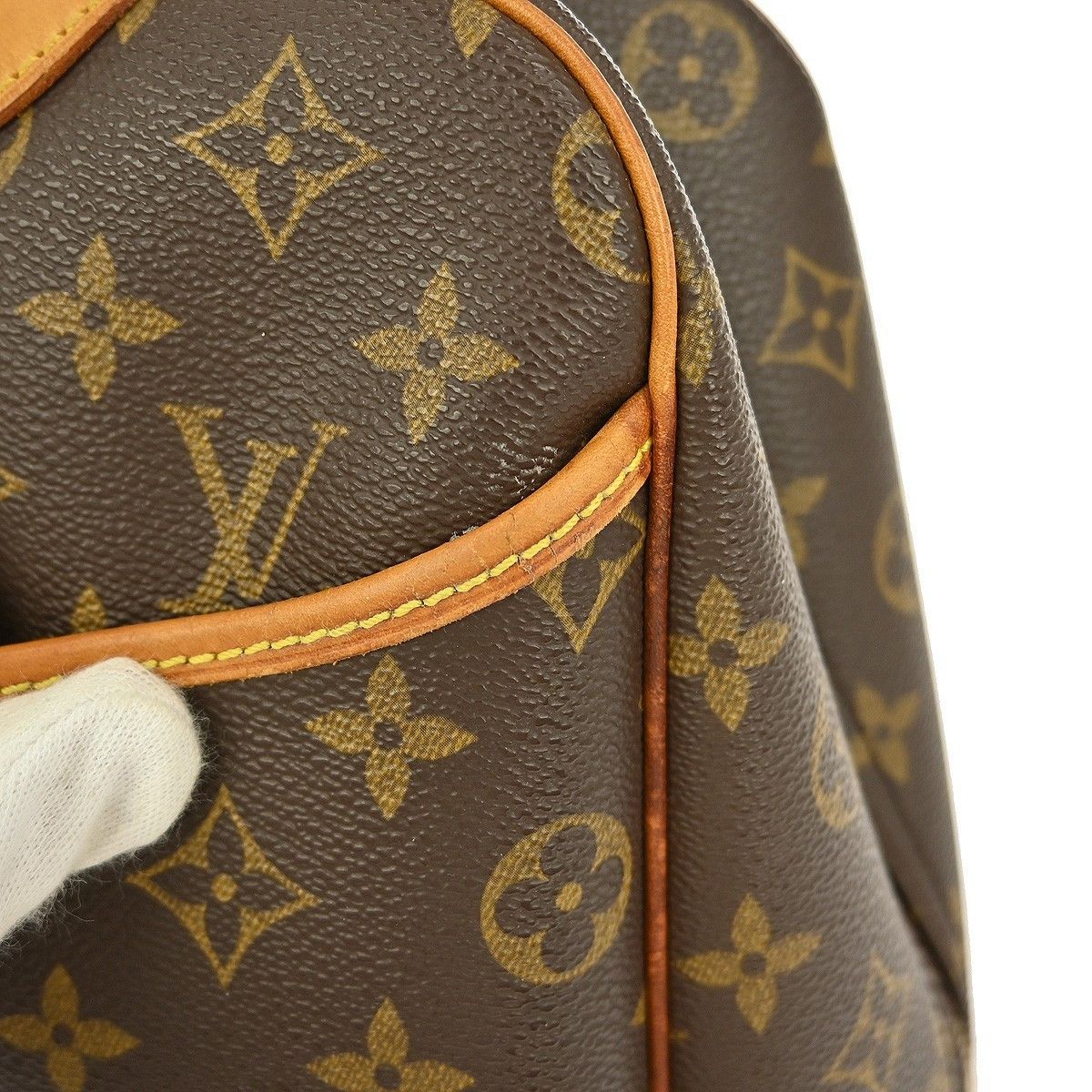 Louis Vuitton Louis Vuitton Deauville Handbag Monogram Canvas Size ONE SIZE - 9 Thumbnail