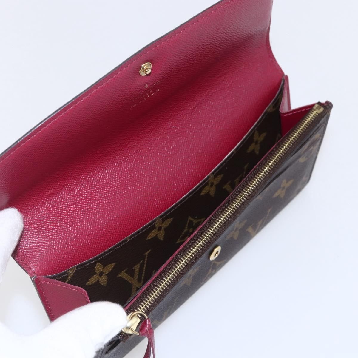 Louis Vuitton Louis Vuitton Emilie Wallet Monogram Canvas Size ONE SIZE - 15 Thumbnail