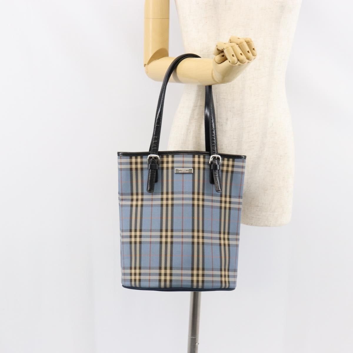 Burberry Burberry Blue Label Tote Bag Canvas Size ONE SIZE - 14 Thumbnail