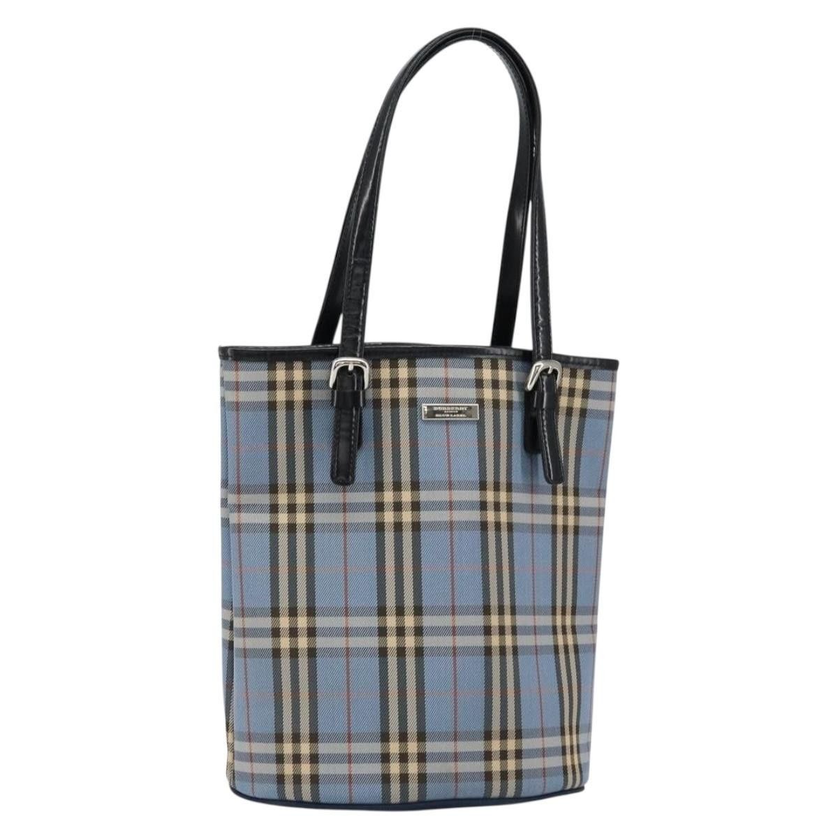 Burberry Burberry Blue Label Tote Bag Canvas Size ONE SIZE - 21 Thumbnail