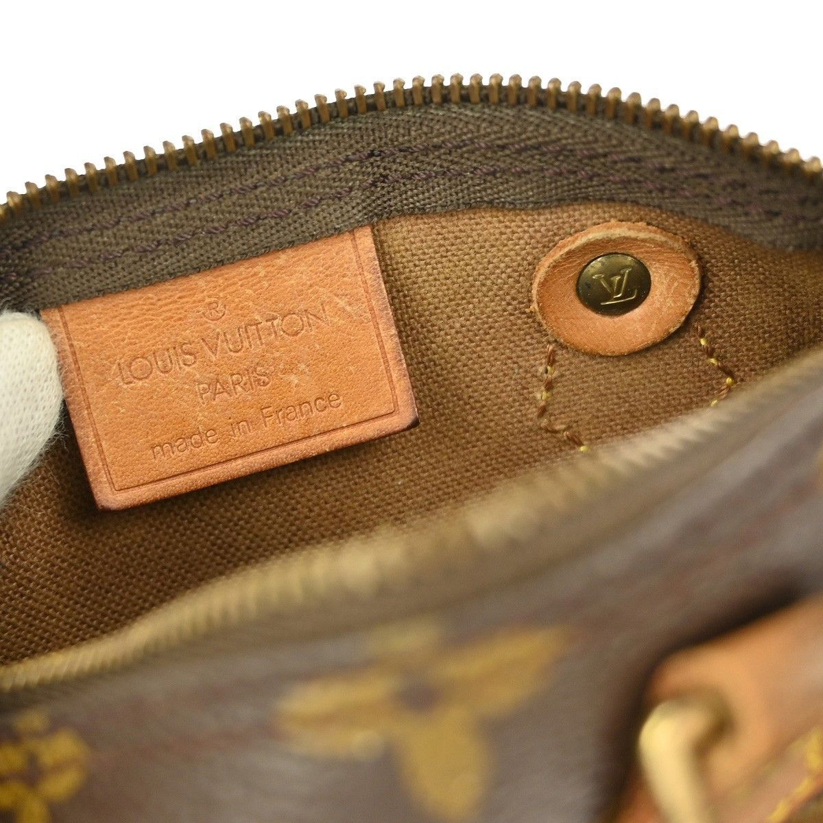 Louis Vuitton Louis Vuitton Speedy Mini HL Handbag Monogram Canvas Size ONE SIZE - 4 Thumbnail