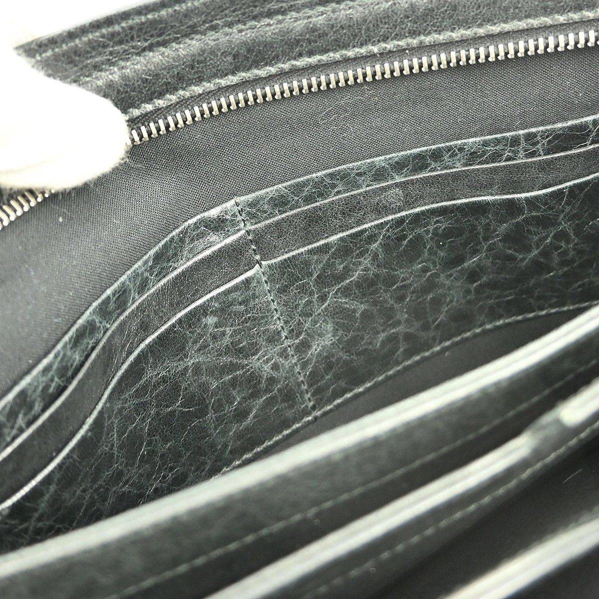 Balenciaga Balenciaga Giant Studs Envelope Clutch Leather Size ONE SIZE - 10 Thumbnail