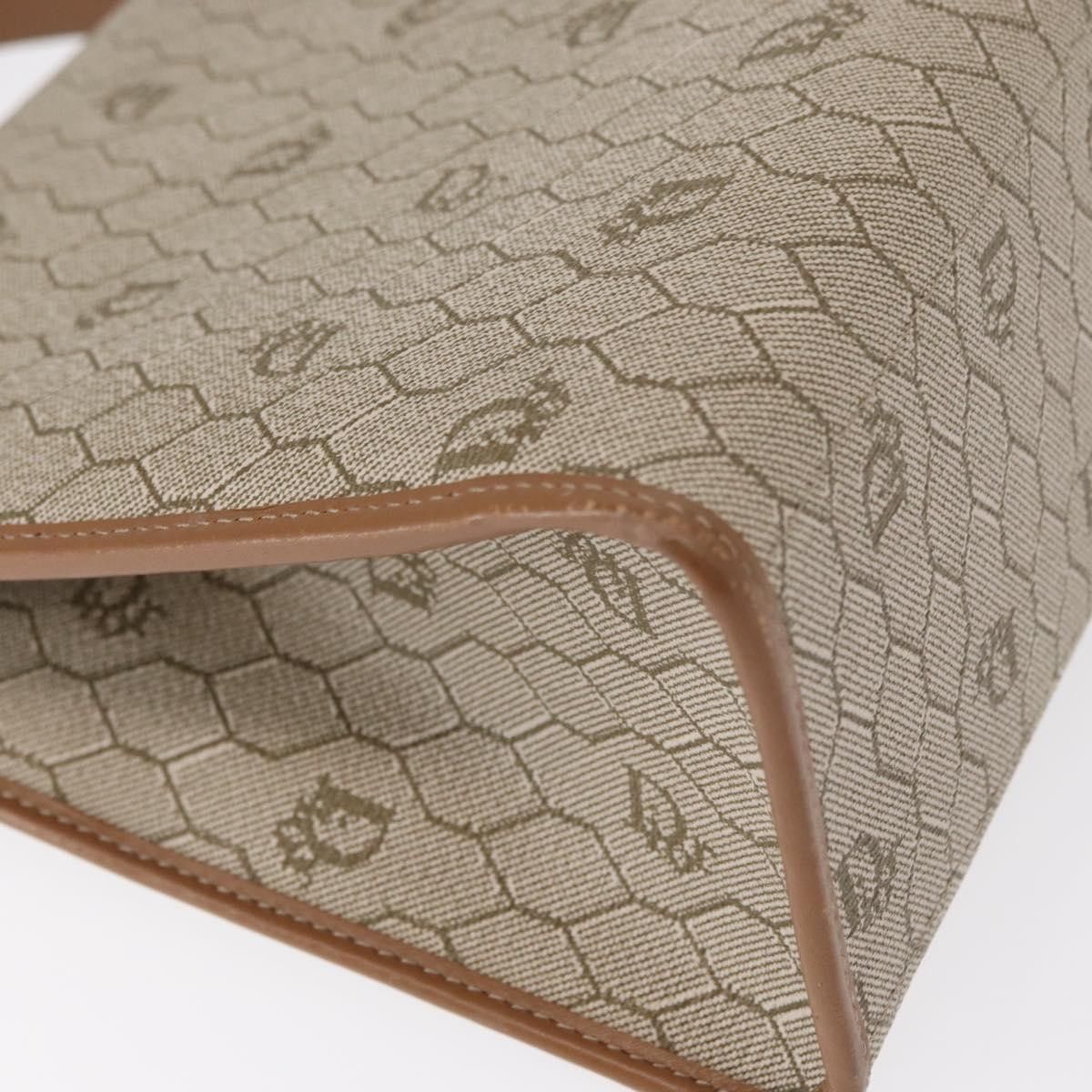 Dior Christian Dior Vintage Honeycomb Handbag Canvas Leather Size ONE SIZE - 10 Thumbnail