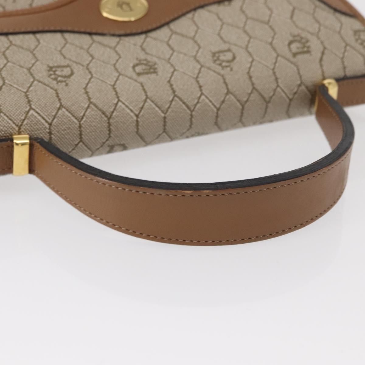 Dior Christian Dior Vintage Honeycomb Handbag Canvas Leather Size ONE SIZE - 7 Thumbnail