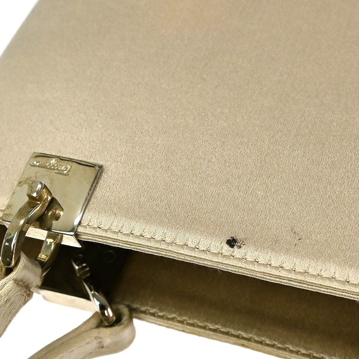 Salvatore Ferragamo Salvatore Ferragamo Vintage Handbag Satin Size ONE SIZE - 5 Thumbnail