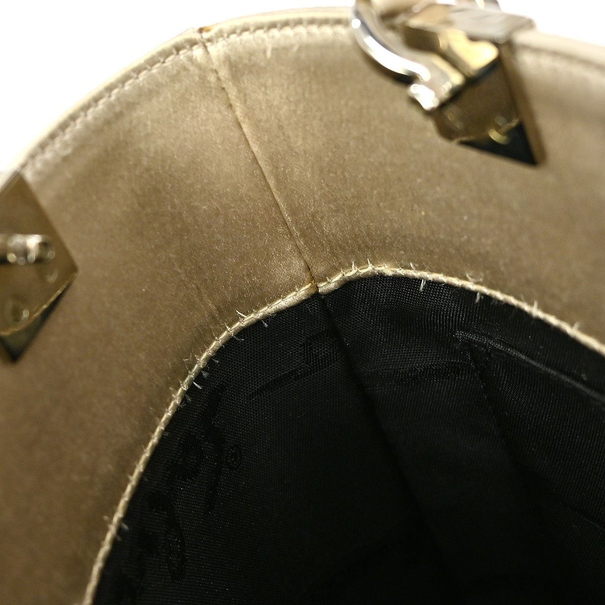 Salvatore Ferragamo Salvatore Ferragamo Vintage Handbag Satin Size ONE SIZE - 10 Thumbnail