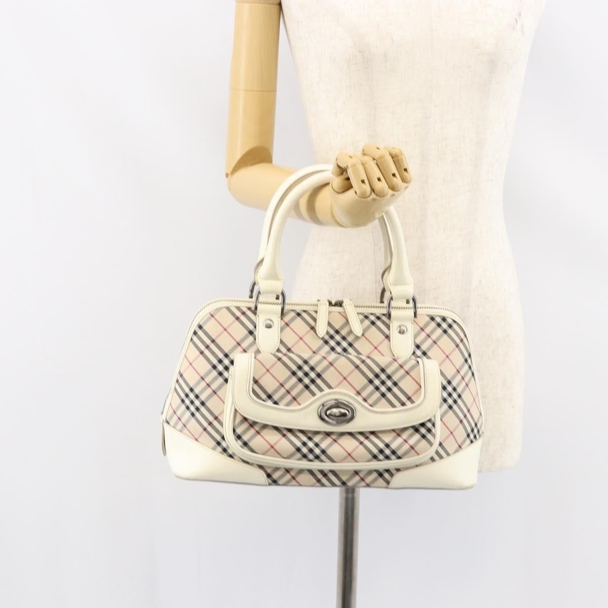 Burberry Burberry Nova Check Handbag Nova Check Canvas Size ONE SIZE - 14 Thumbnail