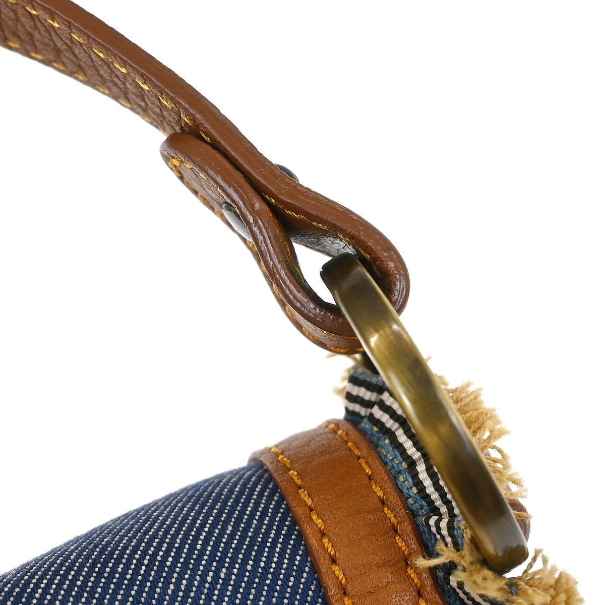 Fendi Fendi Vintage Shoulder Bag Denim Size ONE SIZE - 7 Thumbnail