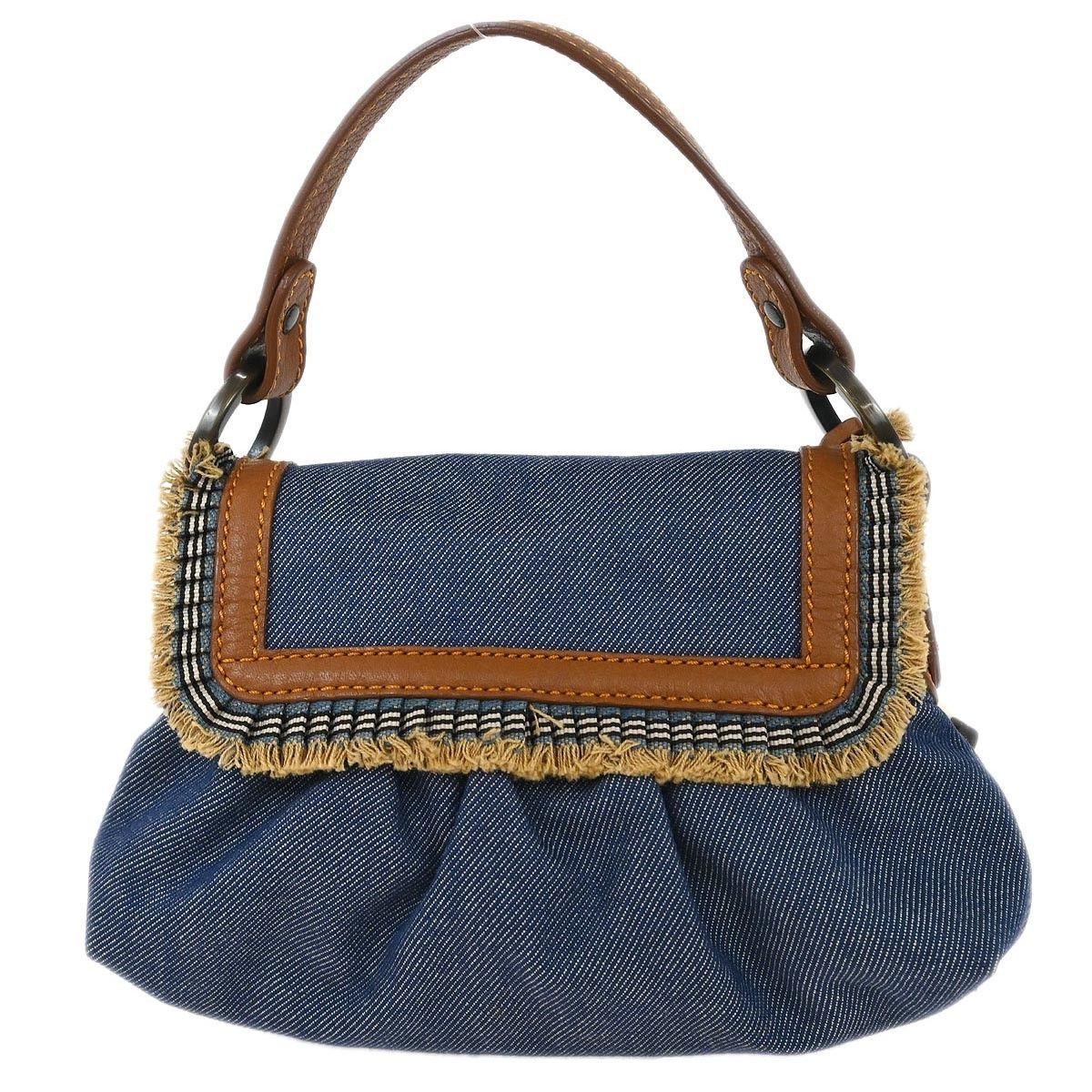 Fendi Fendi Vintage Shoulder Bag Denim Size ONE SIZE - 2 Thumbnail