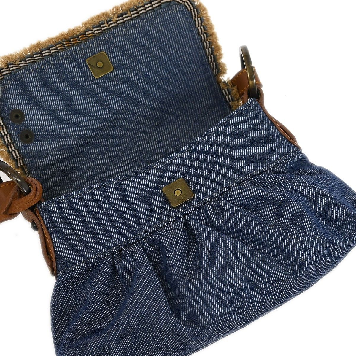Fendi Fendi Vintage Shoulder Bag Denim Size ONE SIZE - 10 Thumbnail