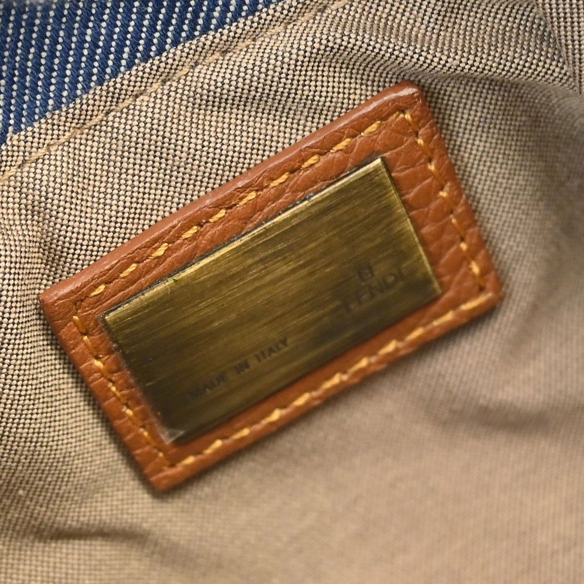 Fendi Fendi Vintage Shoulder Bag Denim Size ONE SIZE - 4 Thumbnail