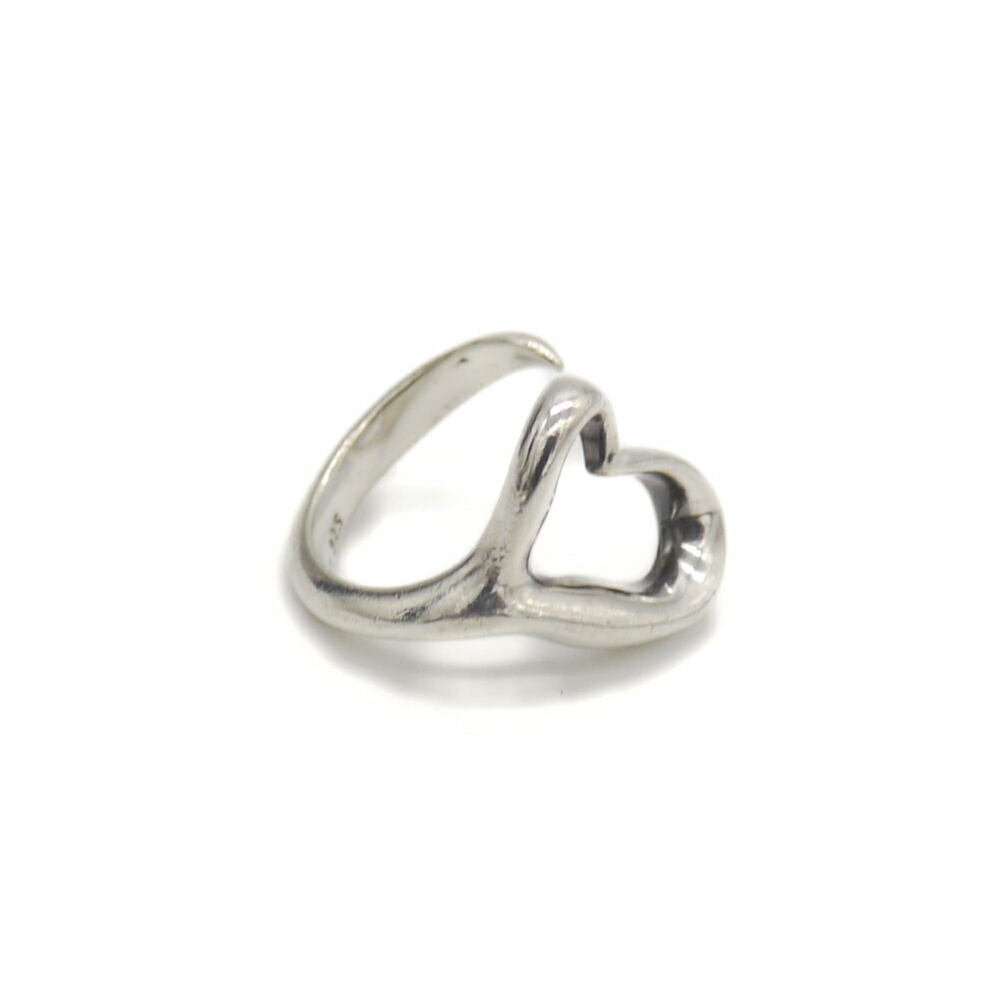 Tiffany & Co. TIFFANY & Co. Tiffany Elsa Peretti Heart Cuff Ring, Silver 925, Size 9 Size ONE SIZE - 2 Thumbnail