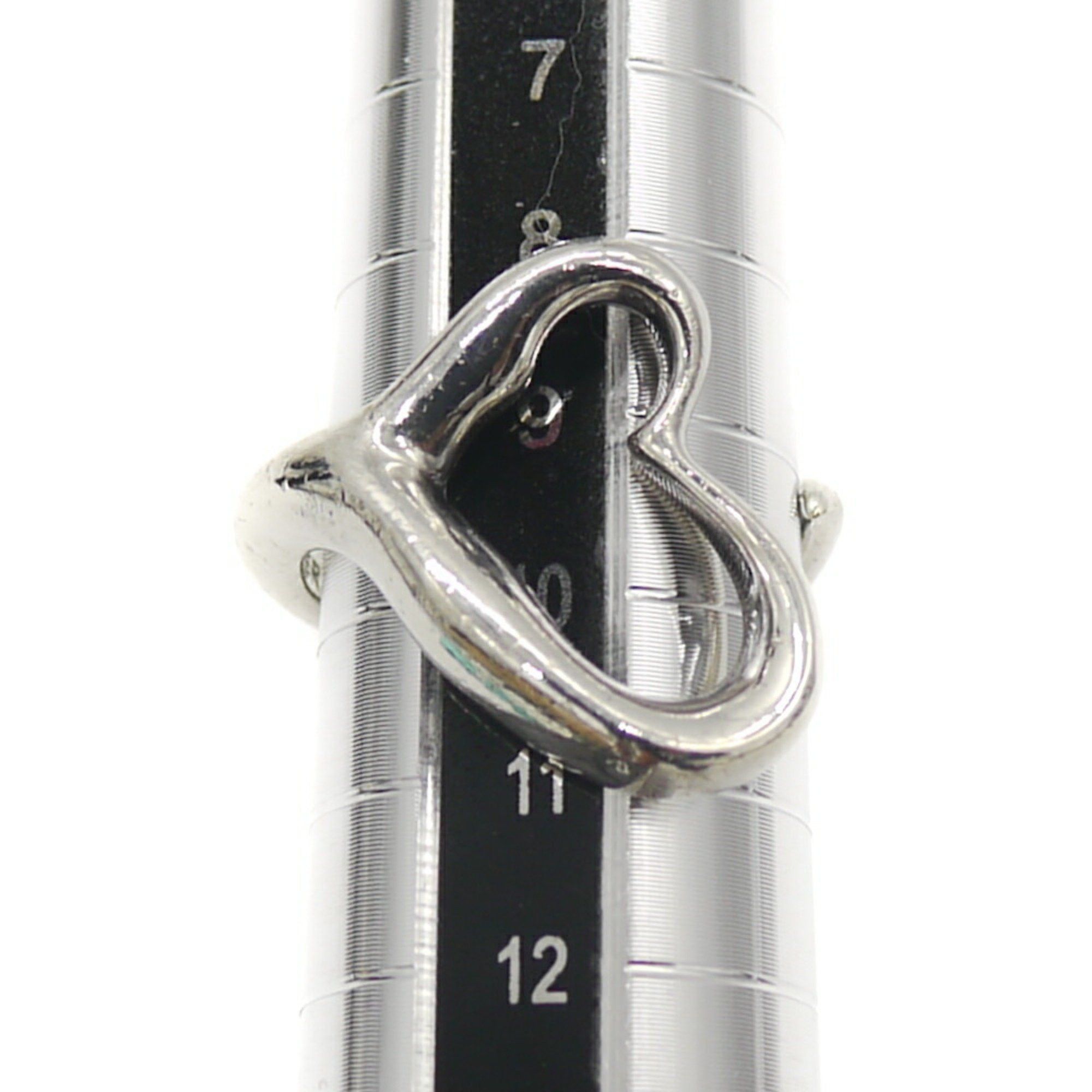 Tiffany & Co. TIFFANY & Co. Tiffany Elsa Peretti Heart Cuff Ring, Silver 925, Size 9 Size ONE SIZE - 5 Thumbnail
