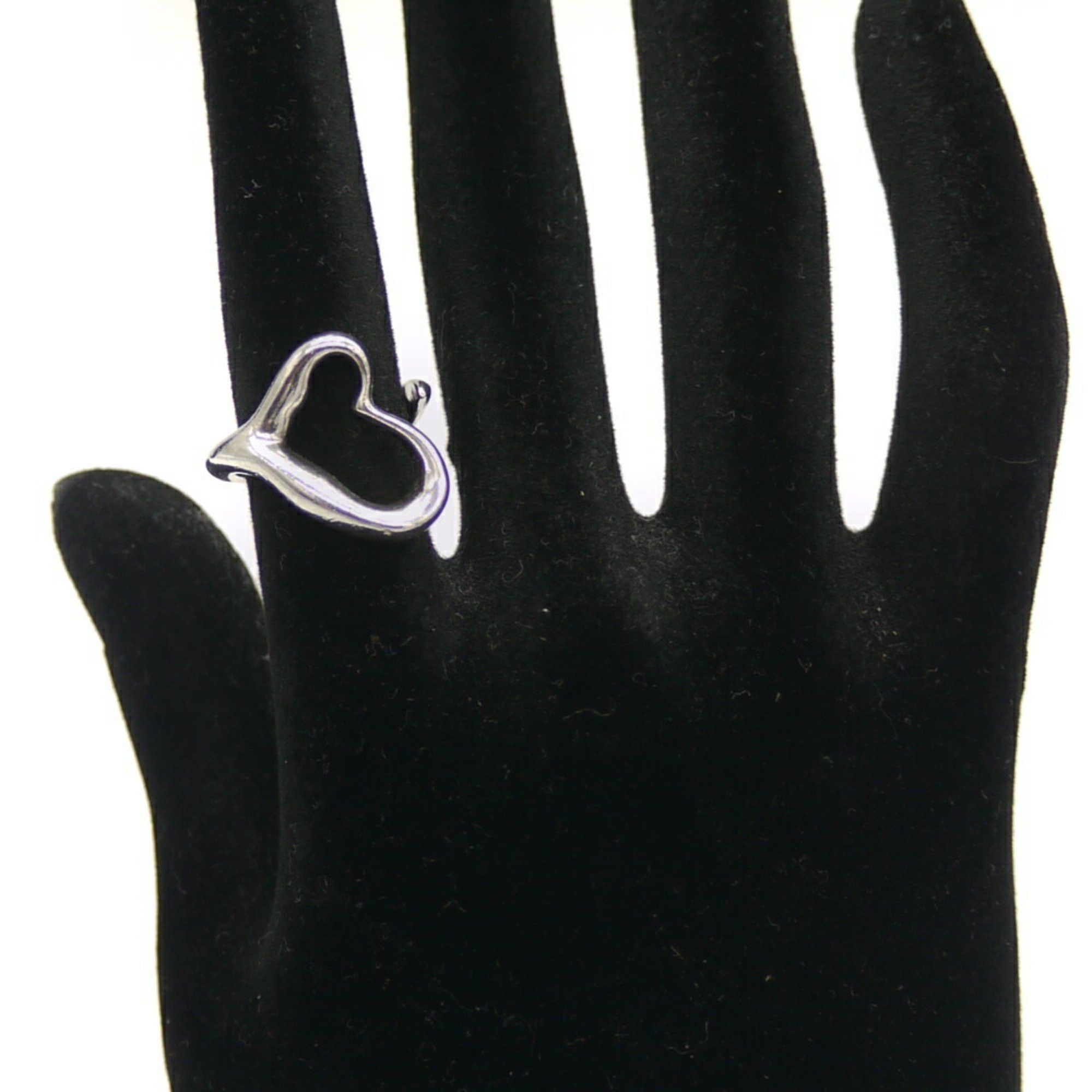 Tiffany & Co. TIFFANY & Co. Tiffany Elsa Peretti Heart Cuff Ring, Silver 925, Size 9 Size ONE SIZE - 6 Thumbnail