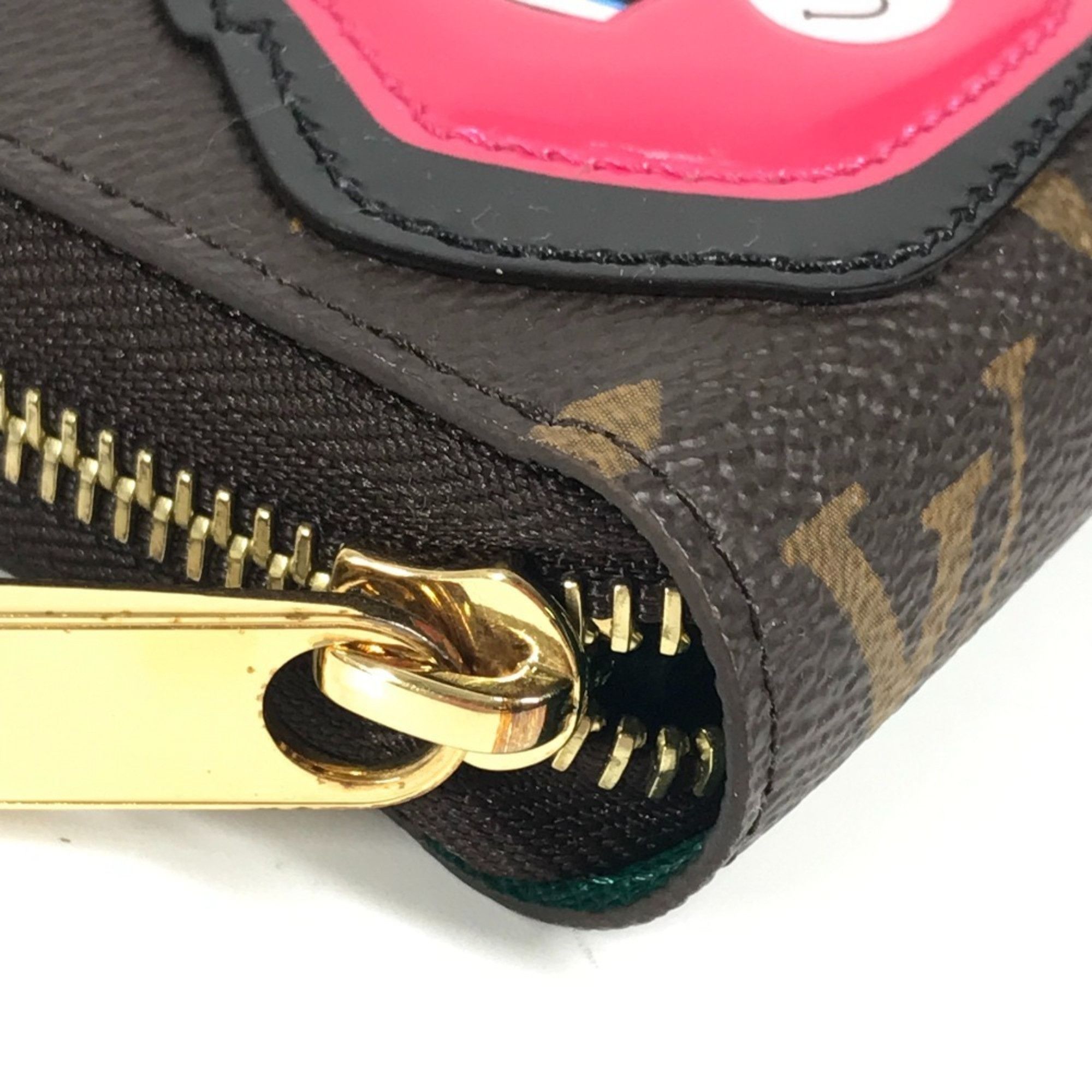 Louis Vuitton LOUIS VUITTON M83689 Monogram Nicolas Ghesquière Rabbit Zippy Wallet, Round Zip Long Canvas, Women's, Brown Size ONE SIZE - 9 Thumbnail