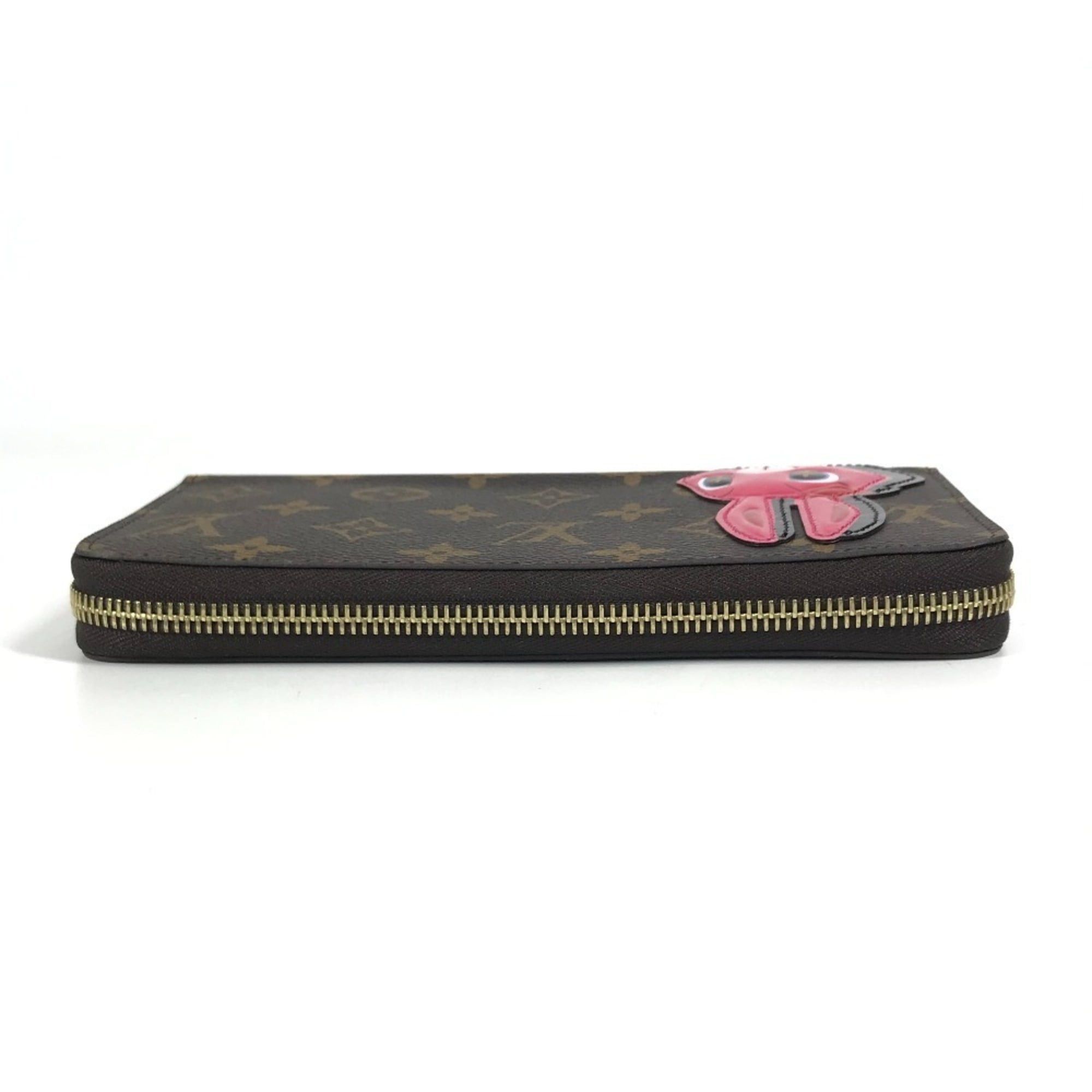 Louis Vuitton LOUIS VUITTON M83689 Monogram Nicolas Ghesquière Rabbit Zippy Wallet, Round Zip Long Canvas, Women's, Brown Size ONE SIZE - 6 Thumbnail