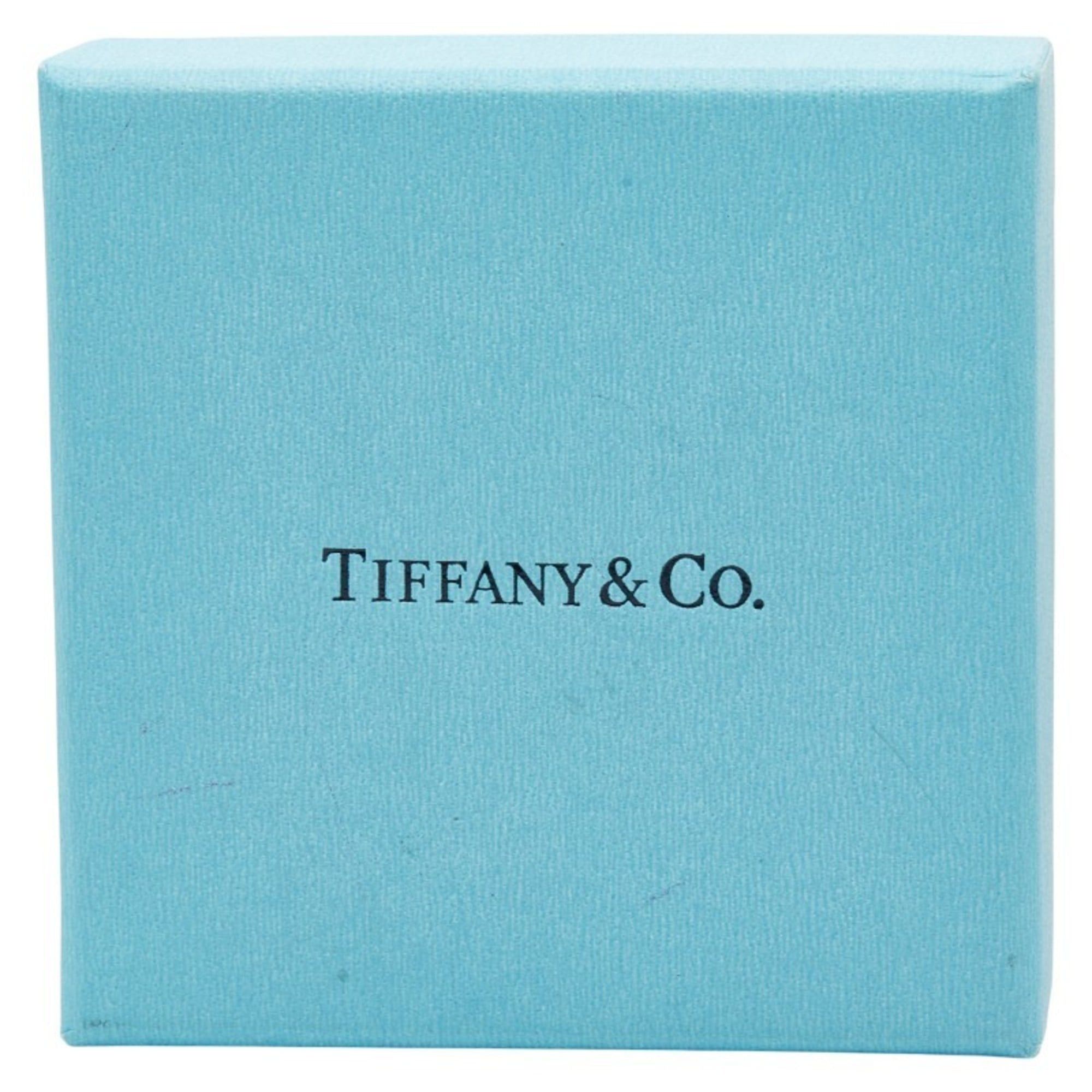 Tiffany & Co. Vintage Heart Ribbon Pendant Necklace in 925 Sterling Silver and 18K Yellow Gold (stamped 750). Women's. TIFFANY
