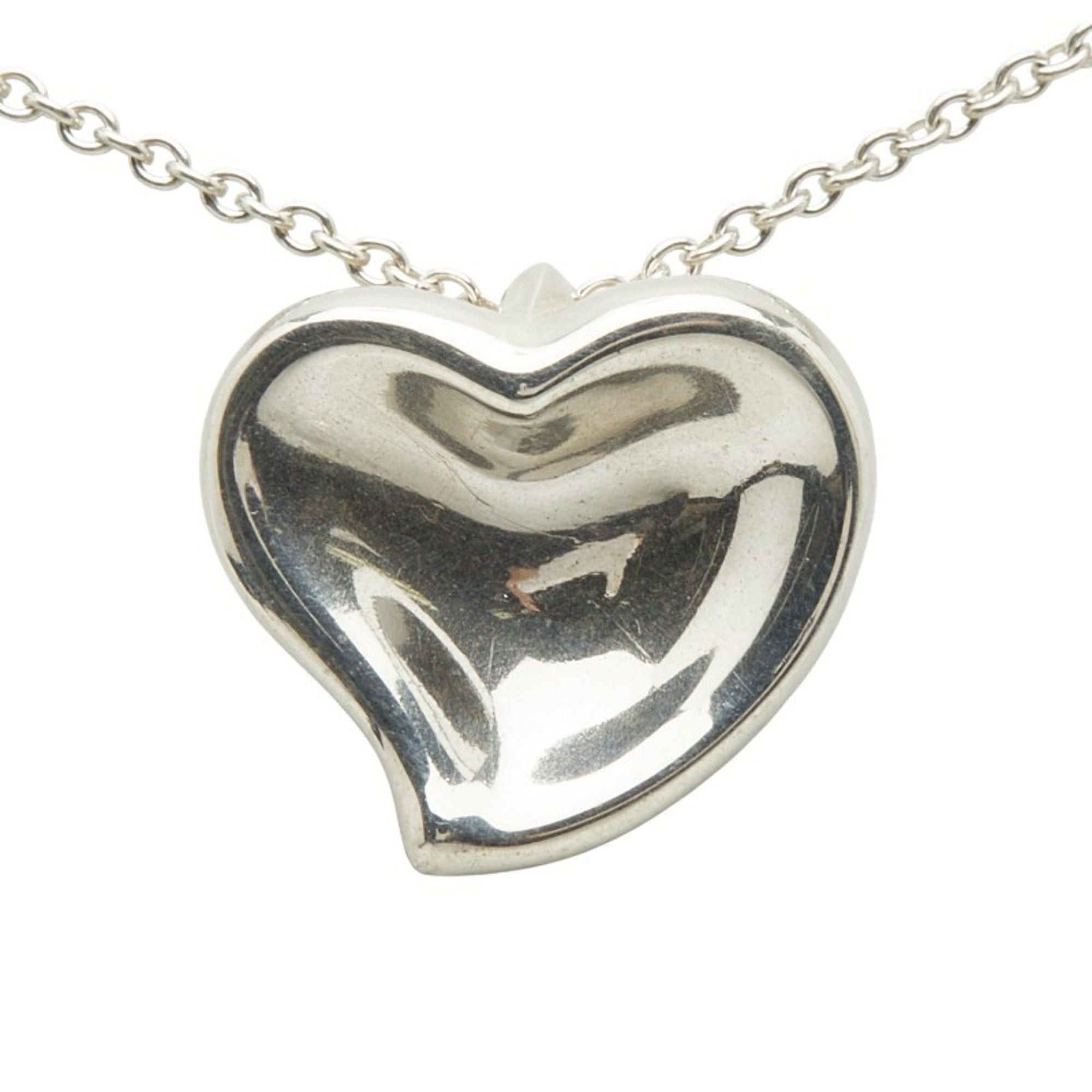 Tiffany & Co. Tiffany & Co. Full Heart Necklace in 925 Sterling Silver for Women Size ONE SIZE - 3 Thumbnail
