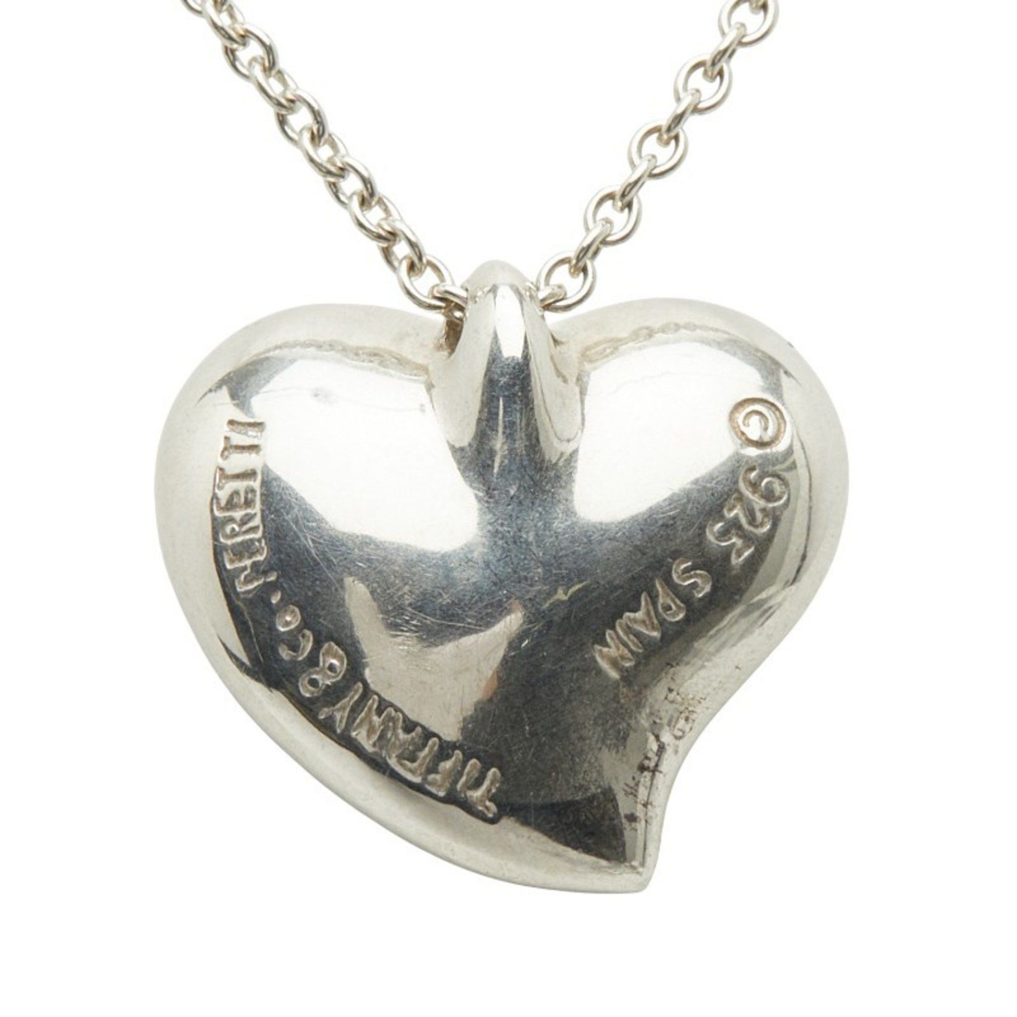Tiffany & Co. Tiffany & Co. Full Heart Necklace in 925 Sterling Silver for Women Size ONE SIZE - 2 Thumbnail