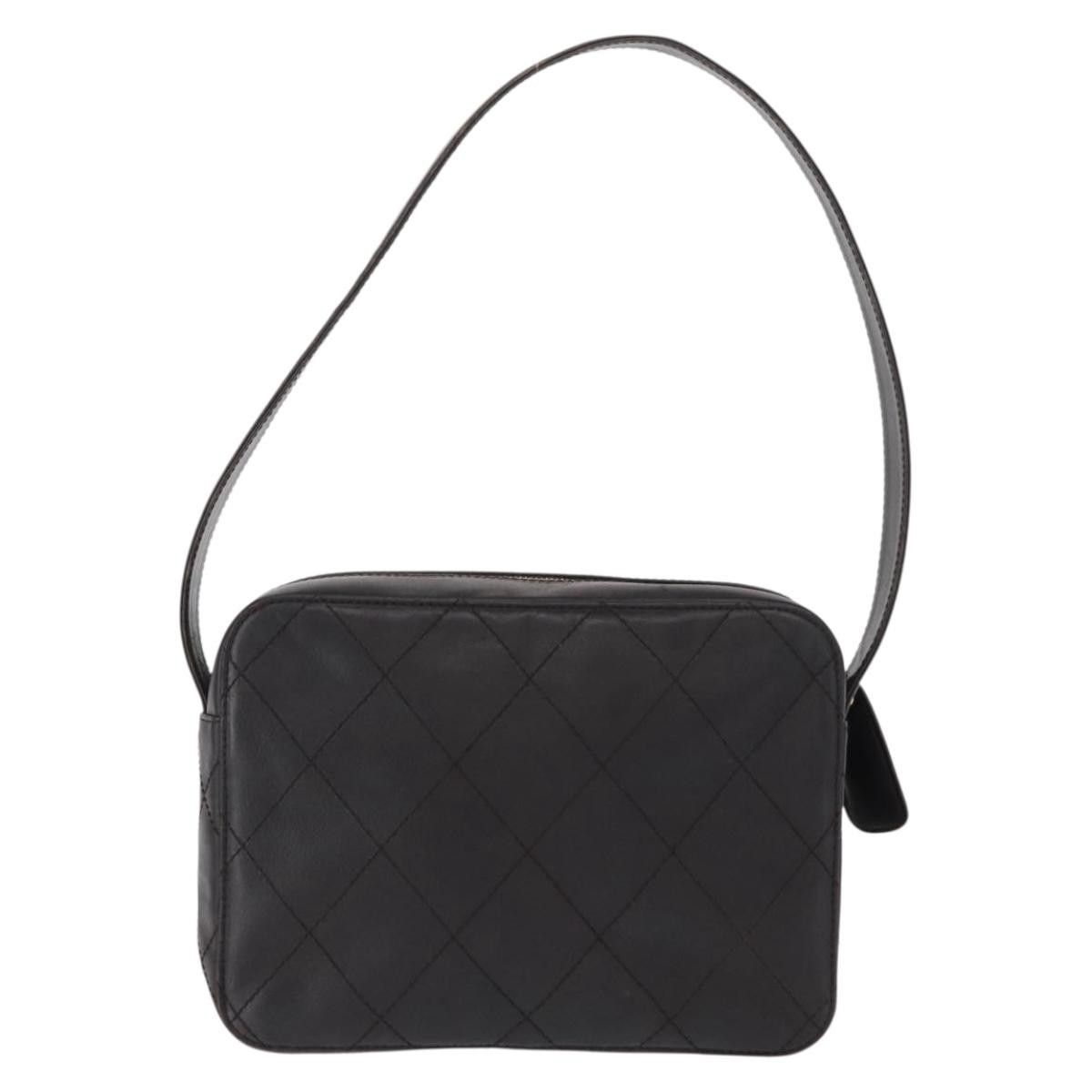 Chanel Chanel Vintage Front Pocket Camera Shoulder Bag Leather Size ONE SIZE - 3 Thumbnail