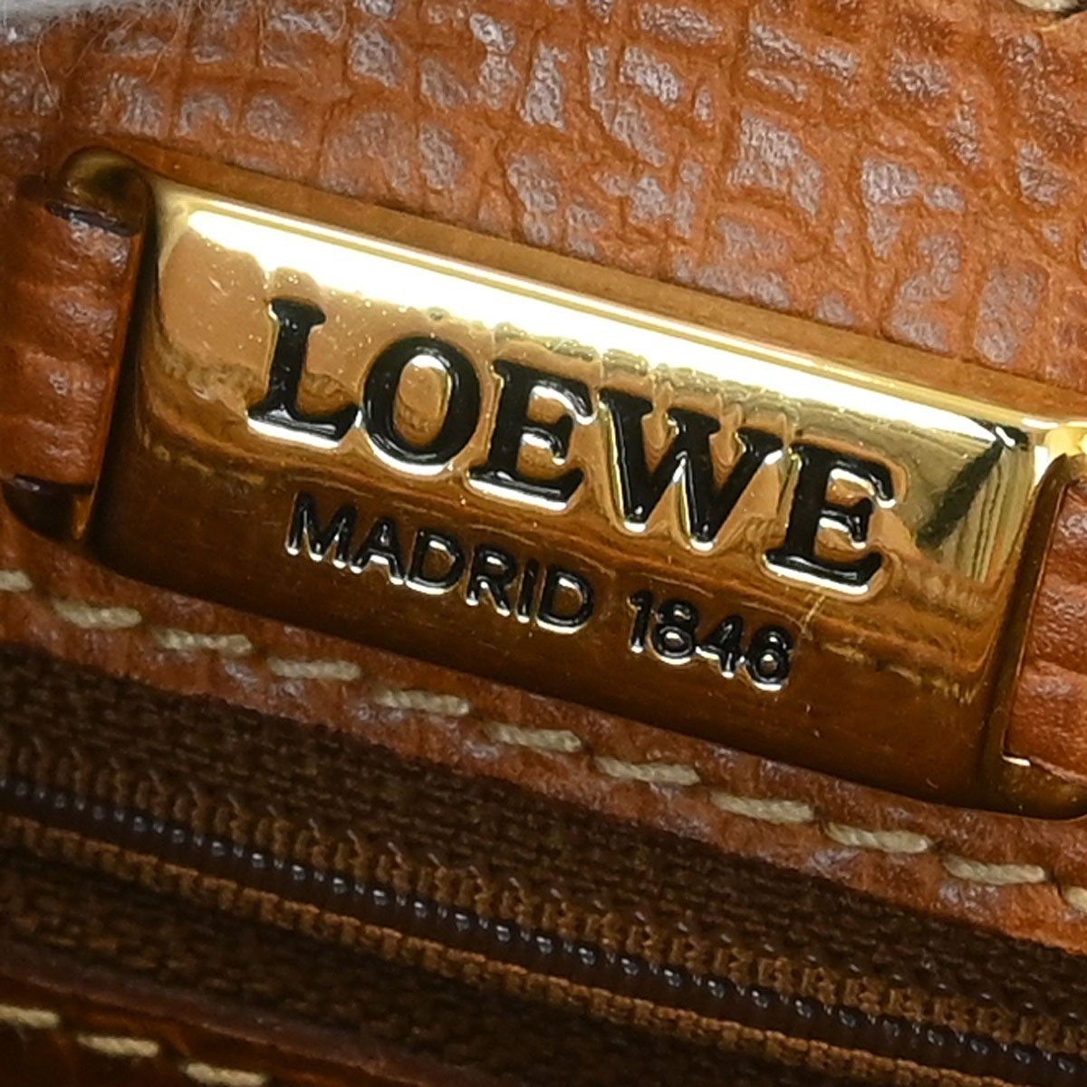 Loewe Loewe Vintage Shoulder Bag Leather Size ONE SIZE - 4 Thumbnail