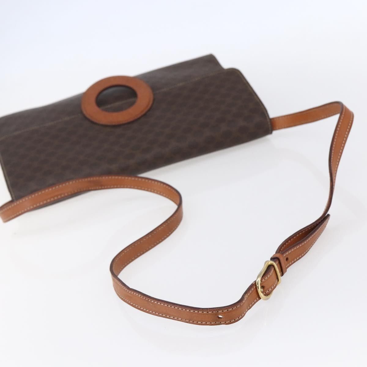 Celine Celine Vintage Macadam Circle Logo Canvas and Leather Size ONE SIZE - 7 Thumbnail