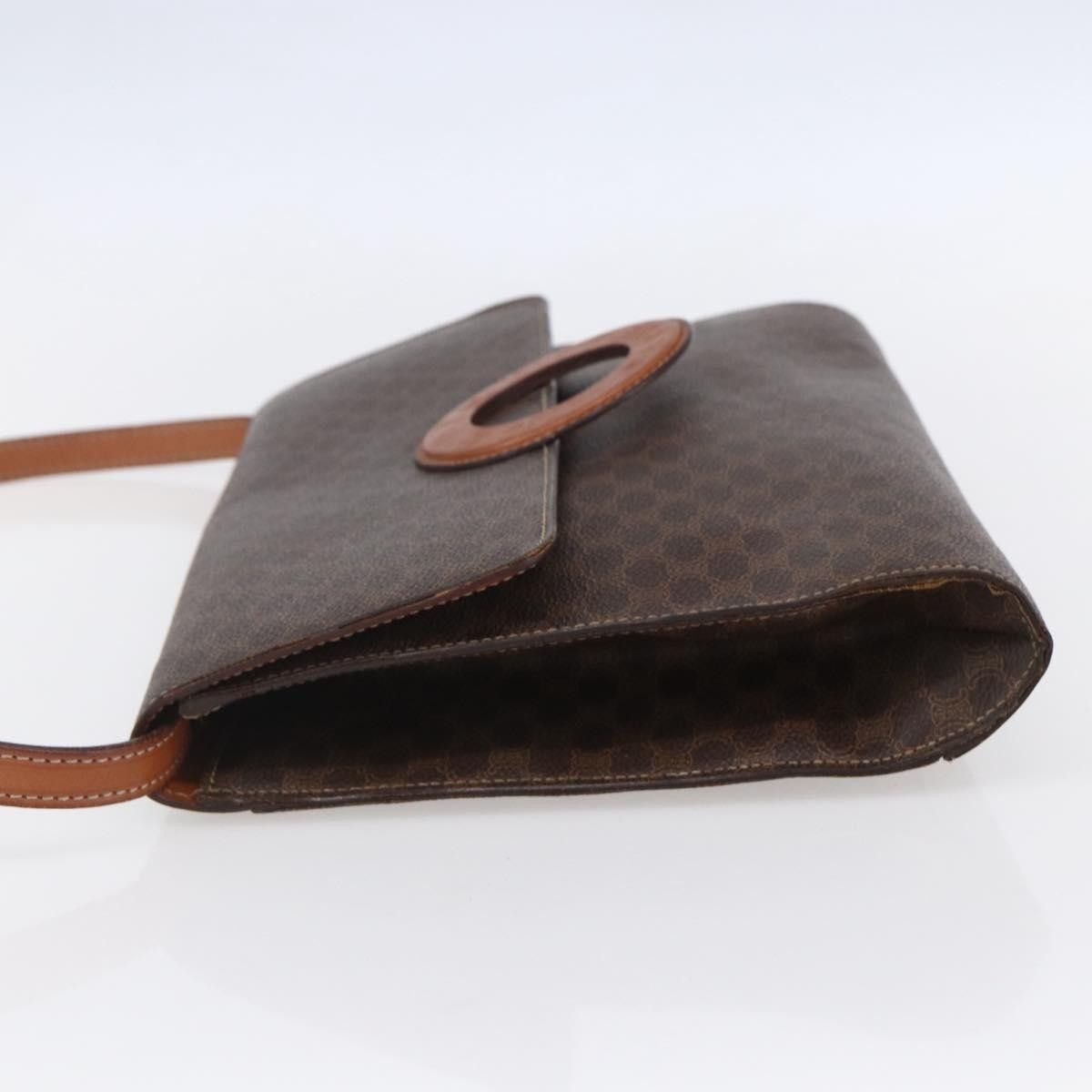 Celine Celine Vintage Macadam Circle Logo Canvas and Leather Size ONE SIZE - 3 Thumbnail