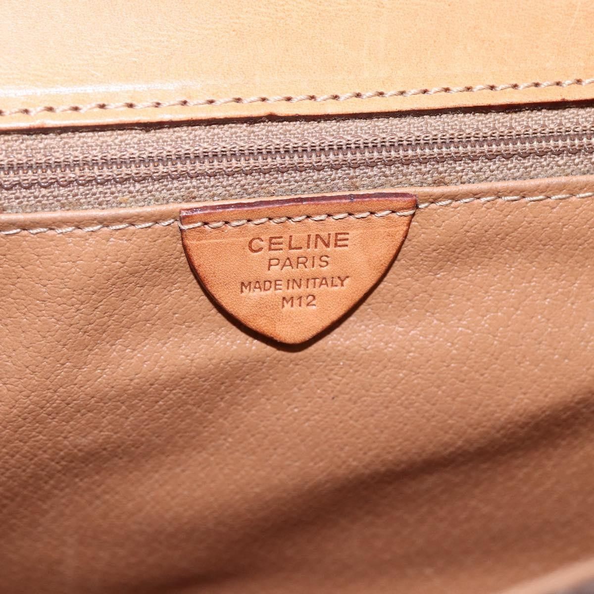 Celine Celine Vintage Macadam Circle Logo Canvas and Leather Size ONE SIZE - 6 Thumbnail