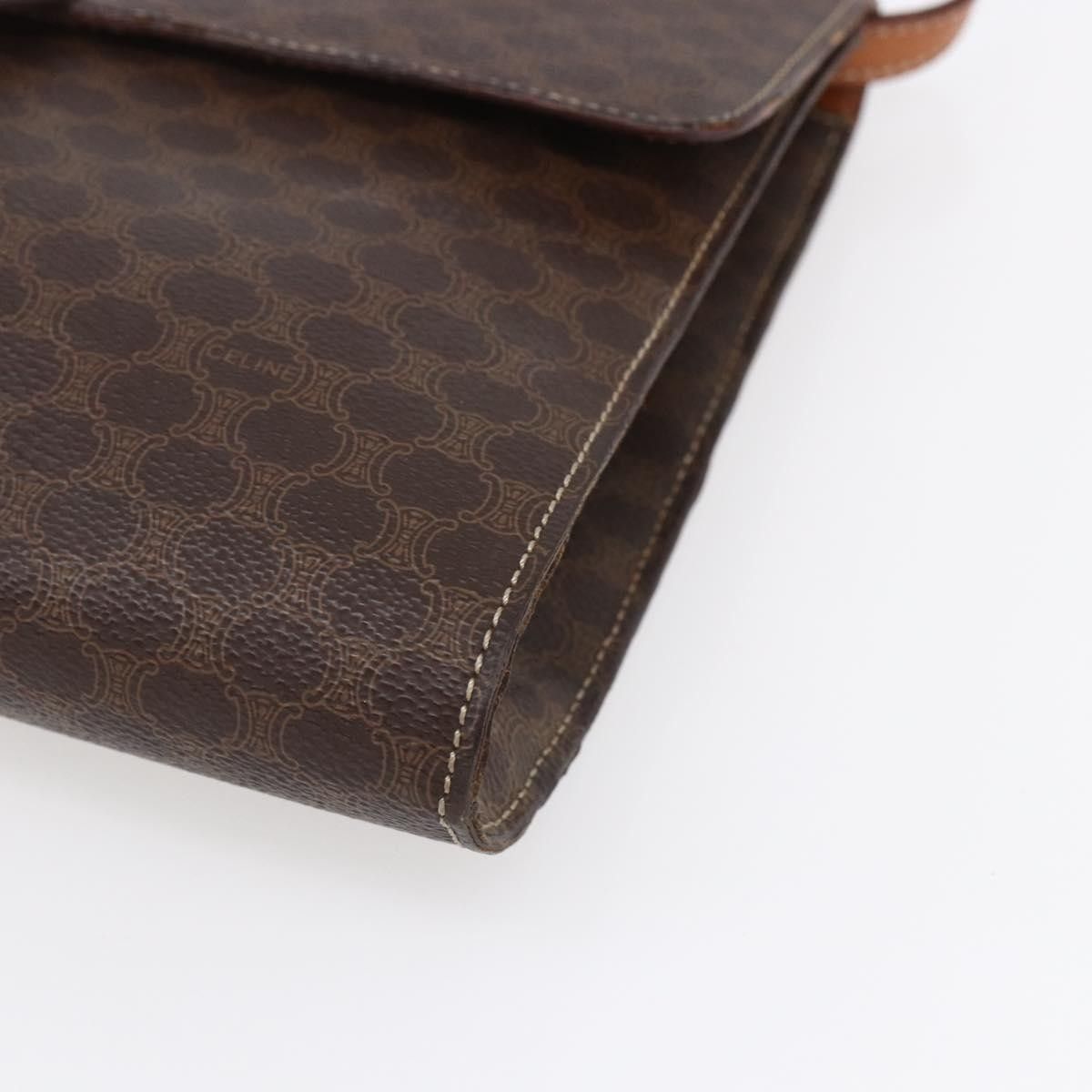 Celine Celine Vintage Macadam Circle Logo Canvas and Leather Size ONE SIZE - 8 Thumbnail