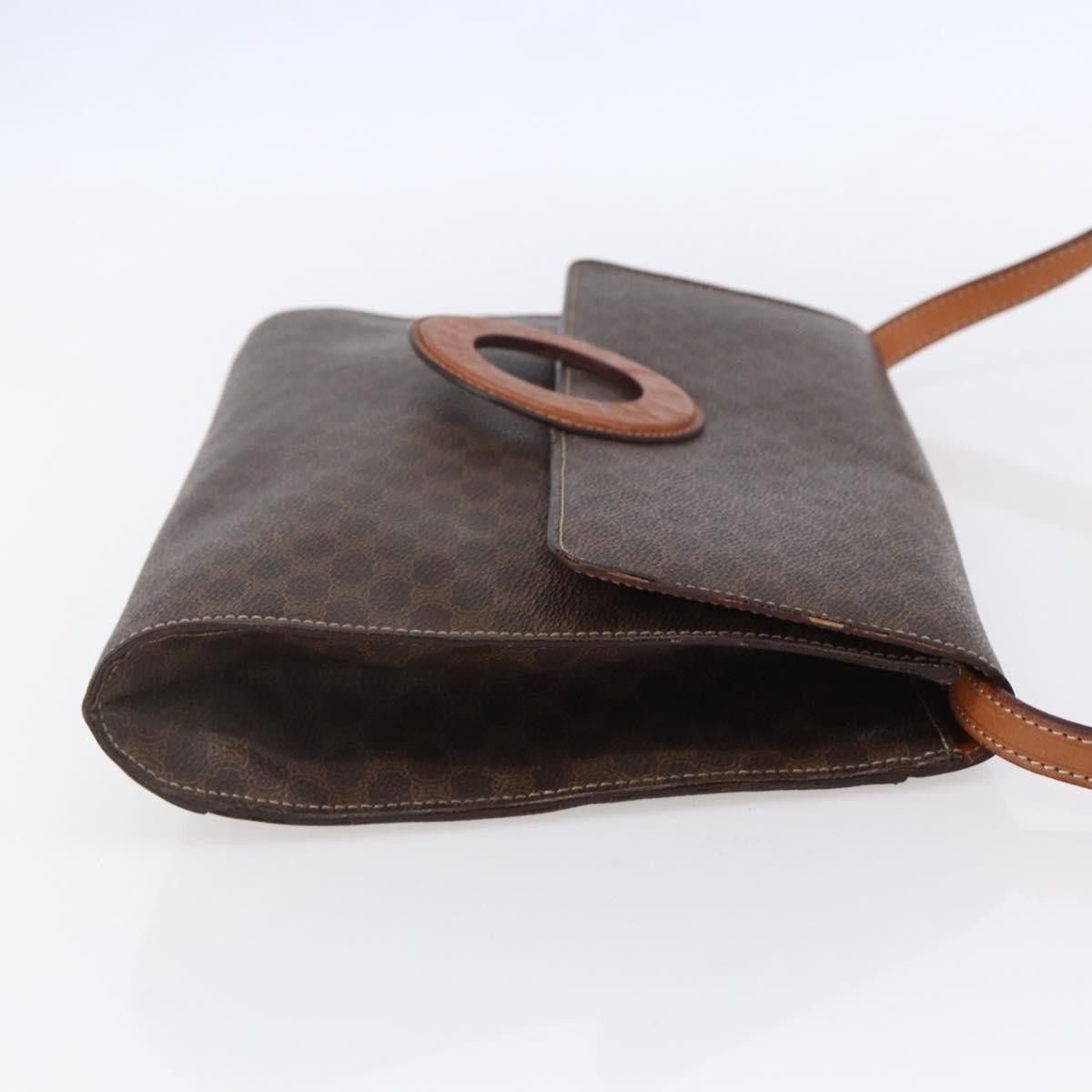 Celine Celine Vintage Macadam Circle Logo Canvas and Leather Size ONE SIZE - 4 Thumbnail