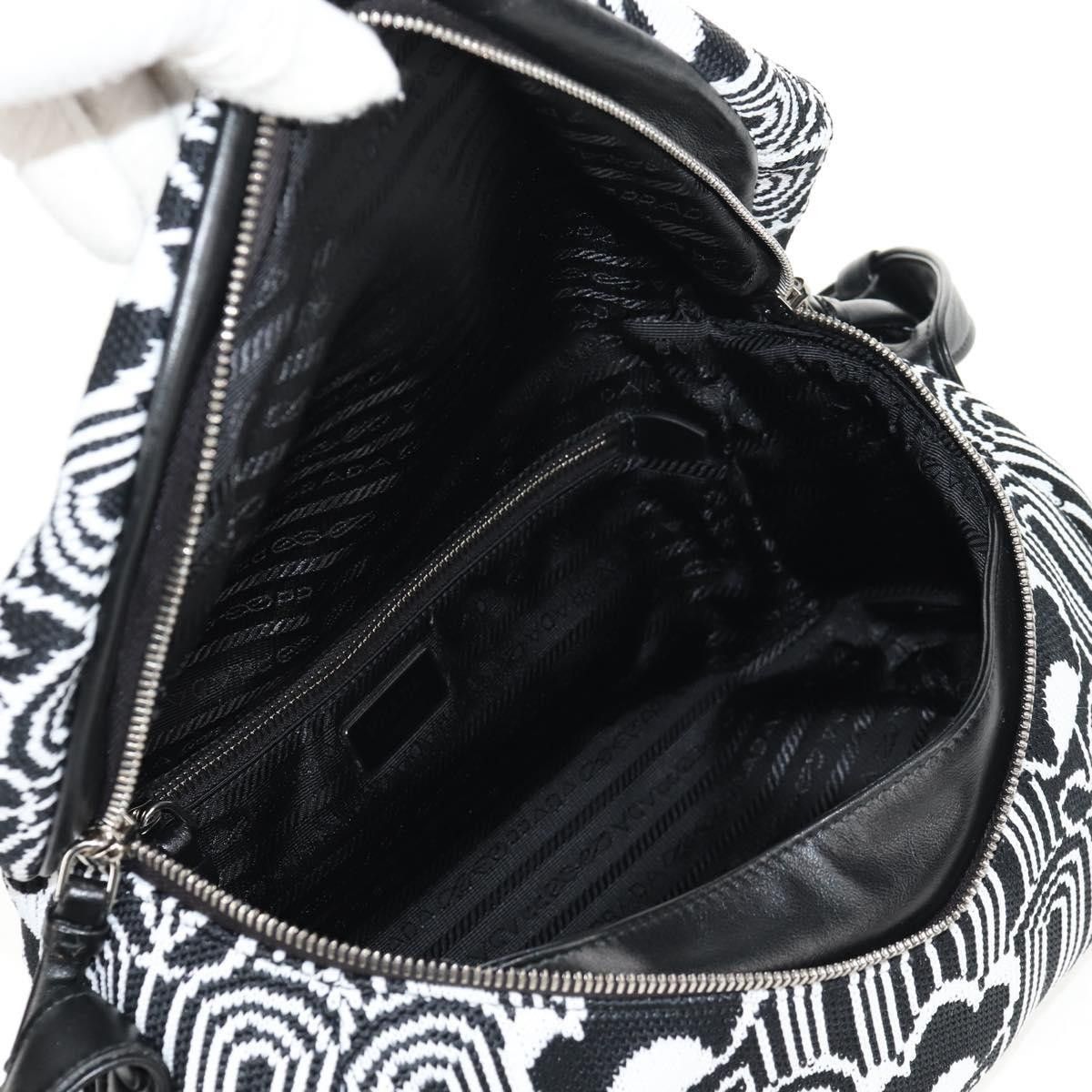 Prada Prada Signaux Shoulder Bag Jacquard Knit Size ONE SIZE - 5 Thumbnail
