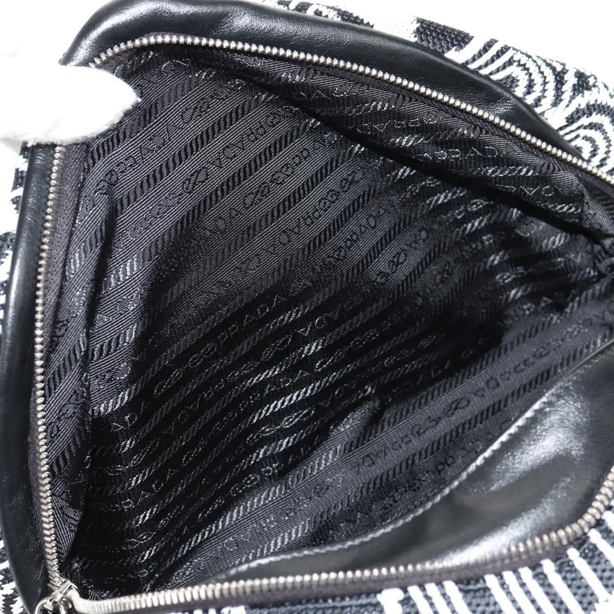 Prada Prada Signaux Shoulder Bag Jacquard Knit Size ONE SIZE - 20 Thumbnail