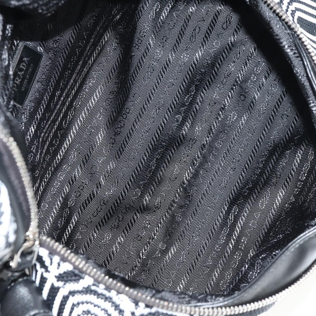 Prada Prada Signaux Shoulder Bag Jacquard Knit Size ONE SIZE - 21 Thumbnail