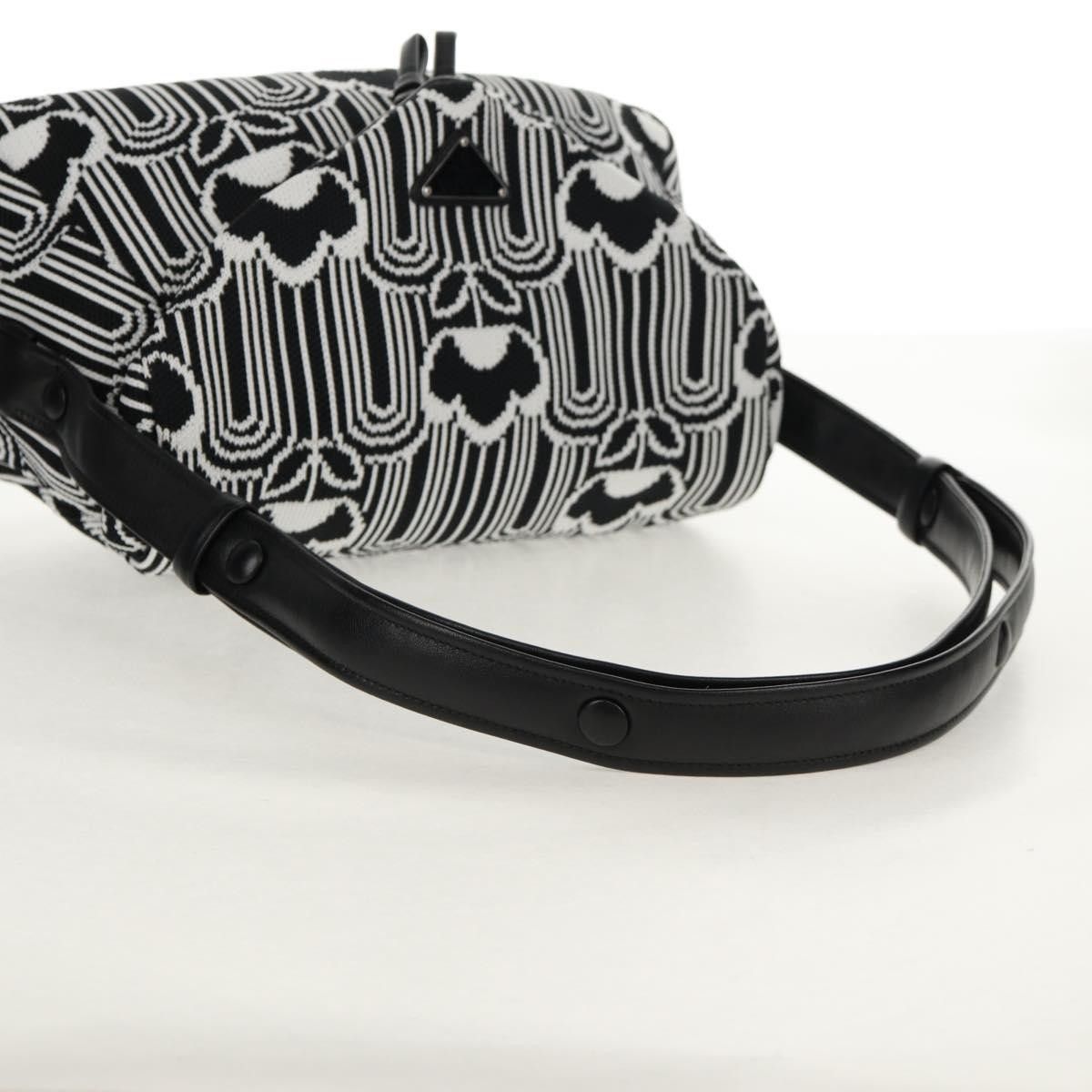 Prada Prada Signaux Shoulder Bag Jacquard Knit Size ONE SIZE - 7 Thumbnail