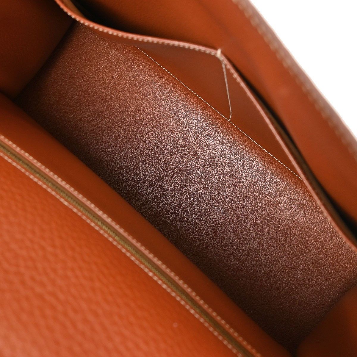 Hermes Hermes Kelly Handbag Brown Togo with Palladium Hardware Size ONE SIZE - 3 Thumbnail