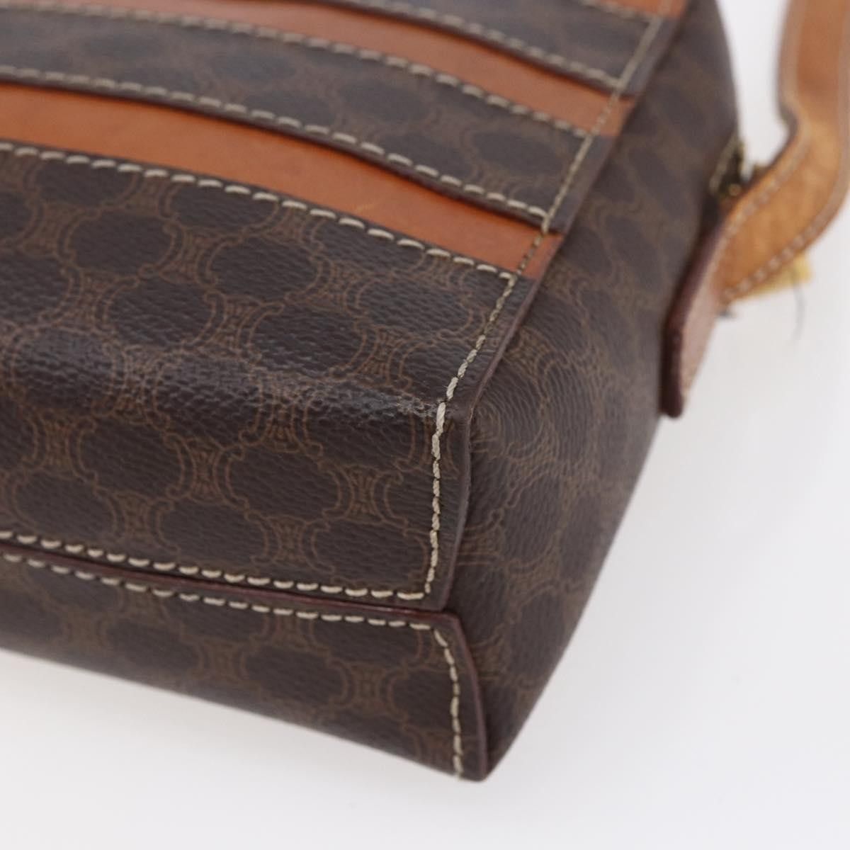Celine Celine Vintage Macadam Canvas and Leather Size ONE SIZE - 9 Thumbnail