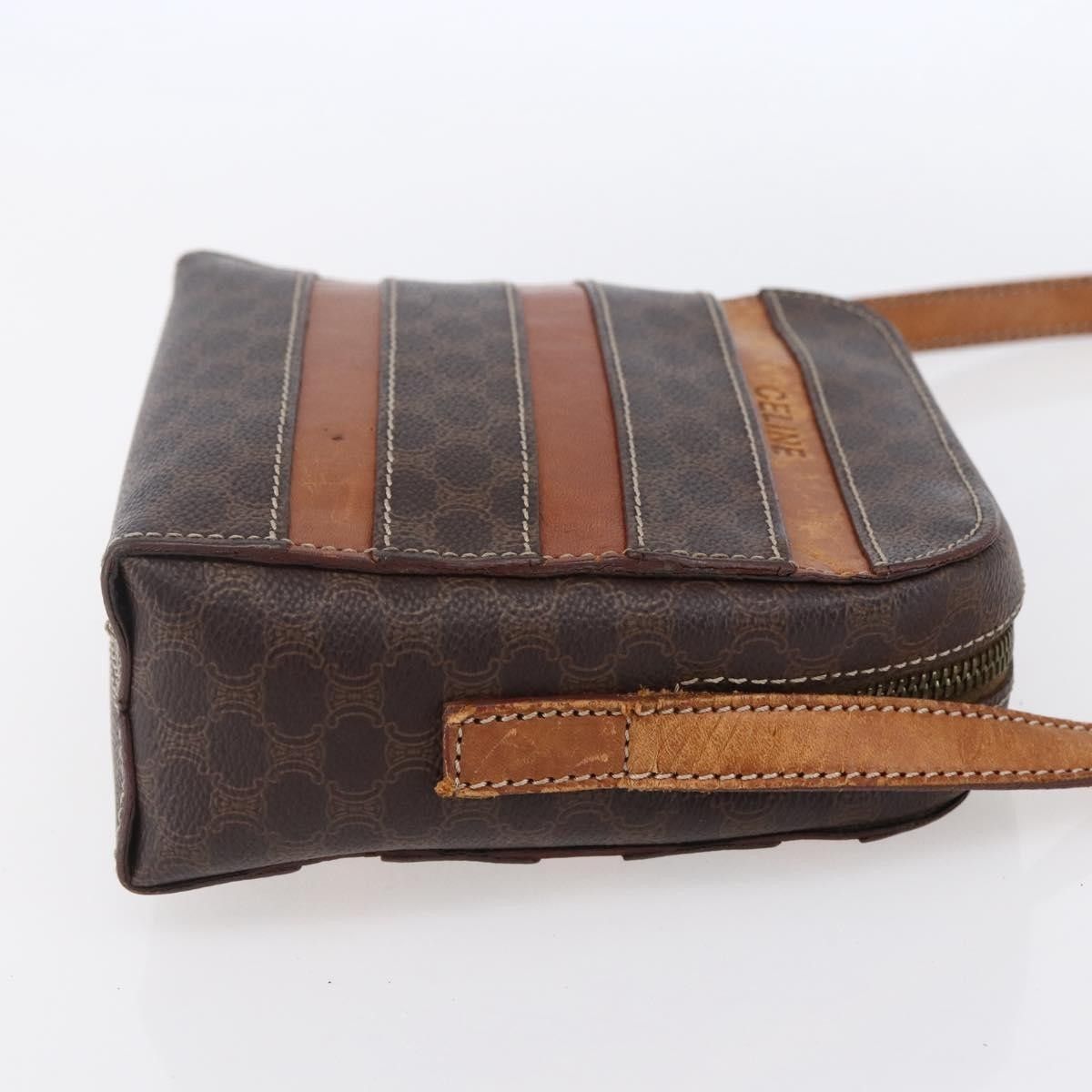 Celine Celine Vintage Macadam Canvas and Leather Size ONE SIZE - 4 Thumbnail