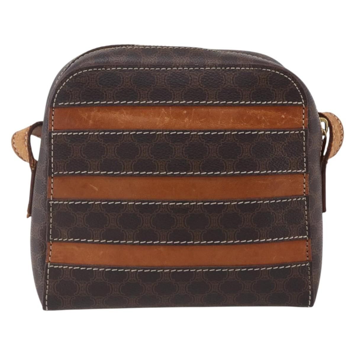 Celine Celine Vintage Macadam Canvas and Leather Size ONE SIZE - 2 Thumbnail
