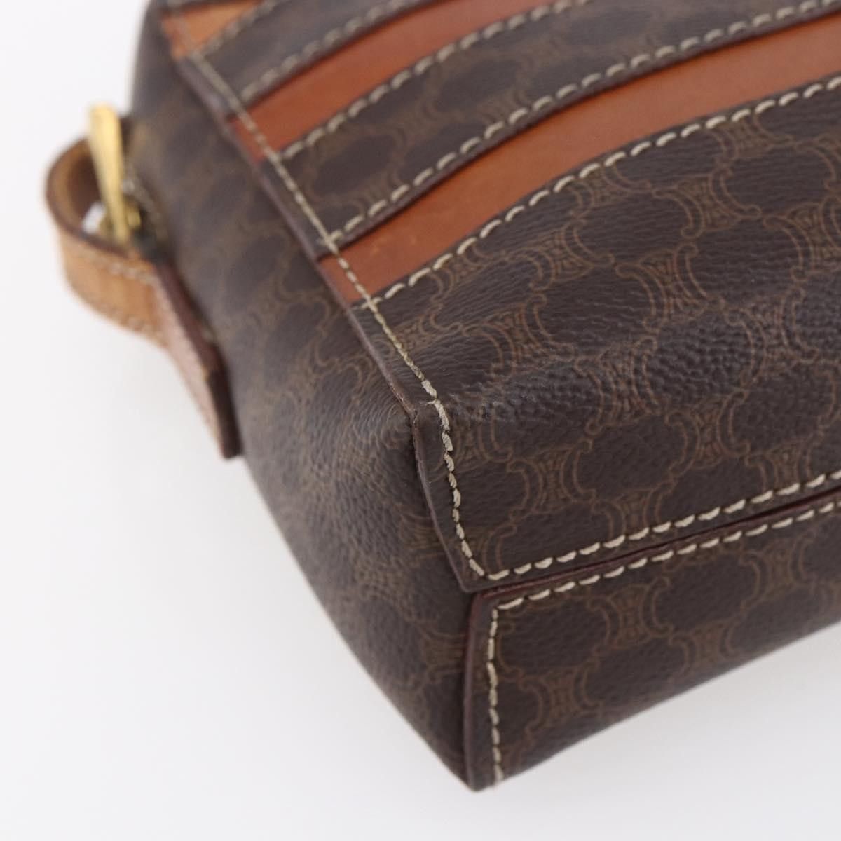 Celine Celine Vintage Macadam Canvas and Leather Size ONE SIZE - 10 Thumbnail