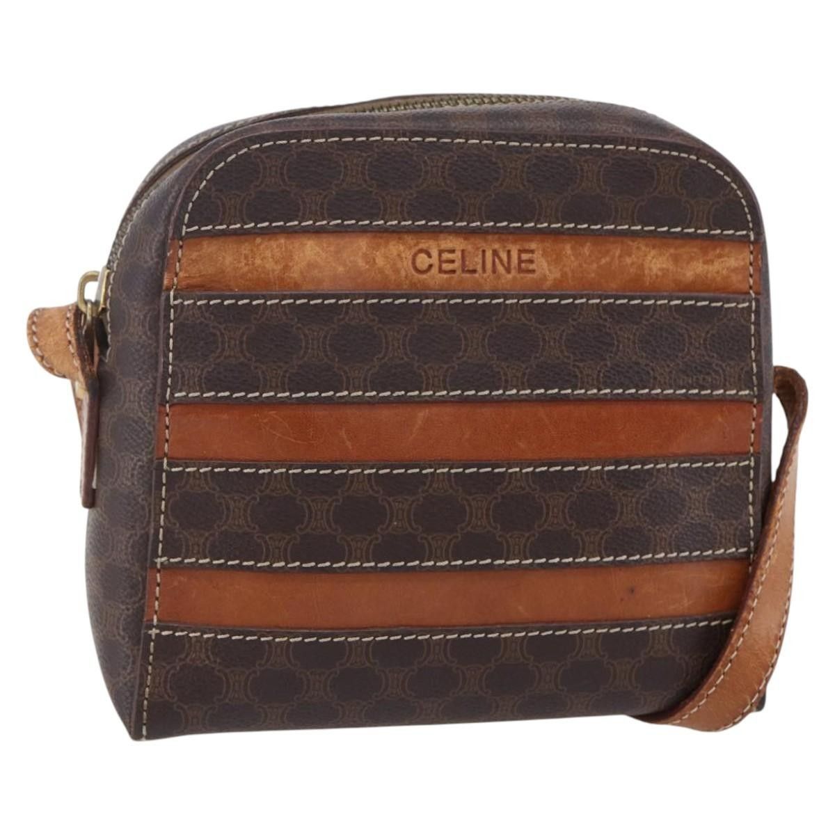 Celine Celine Vintage Macadam Canvas and Leather Size ONE SIZE - 18 Thumbnail