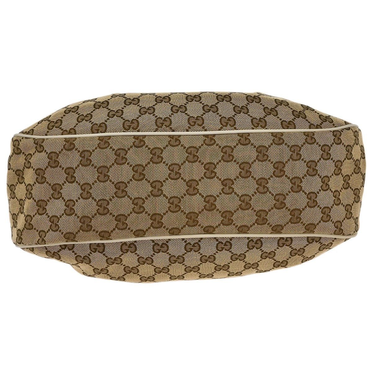 Gucci Gucci Sukey Hobo GG Canvas with Leather Size ONE SIZE - 7 Thumbnail