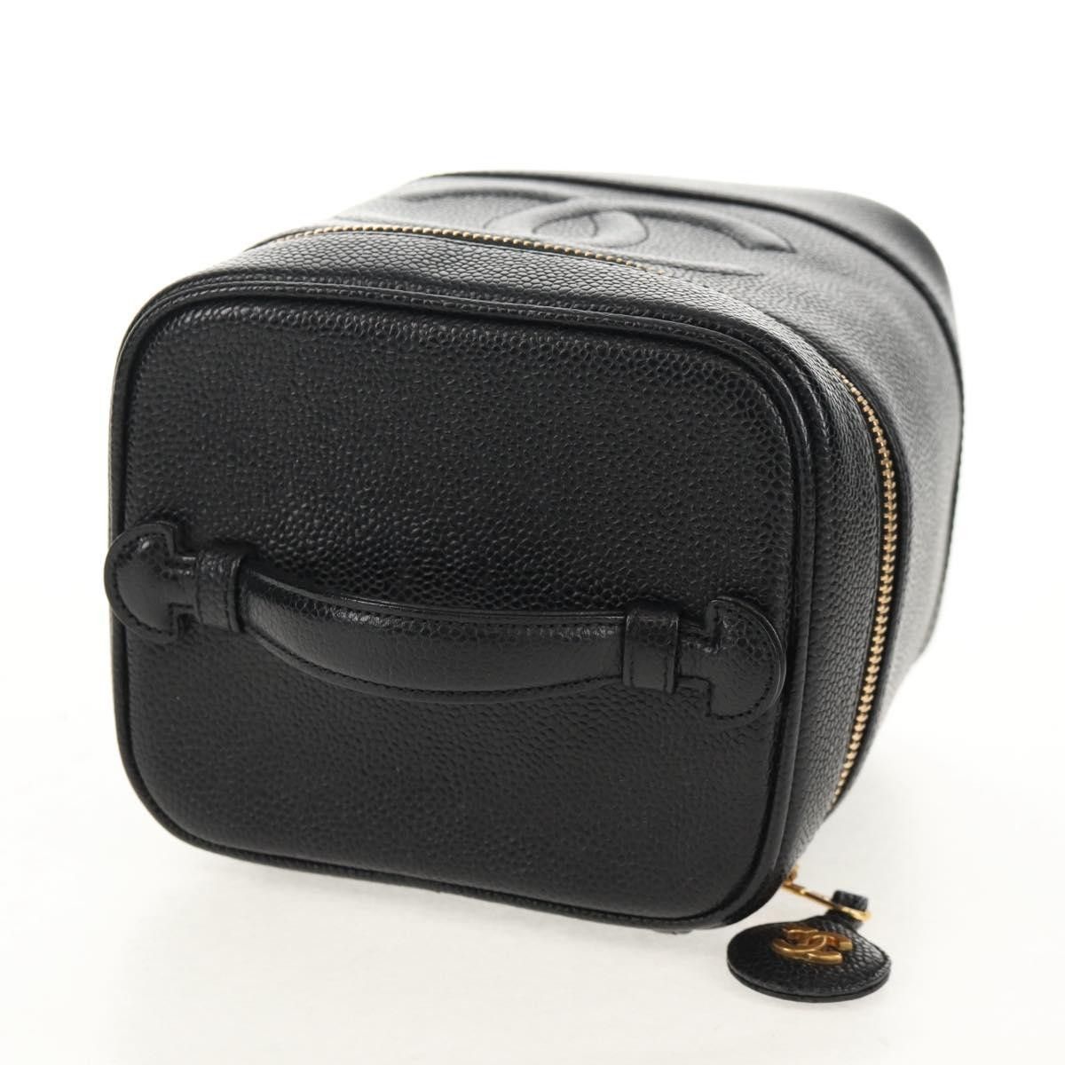 Chanel Chanel Vintage Timeless Cosmetic Case Caviar Size ONE SIZE - 15 Thumbnail