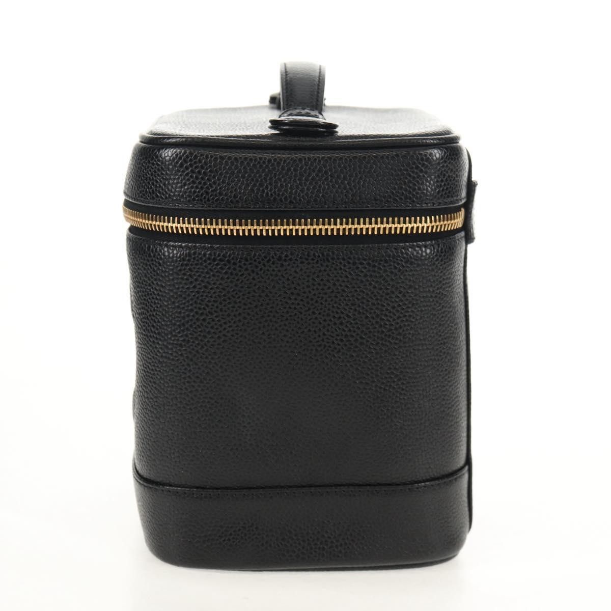 Chanel Chanel Vintage Timeless Cosmetic Case Caviar Size ONE SIZE - 3 Thumbnail