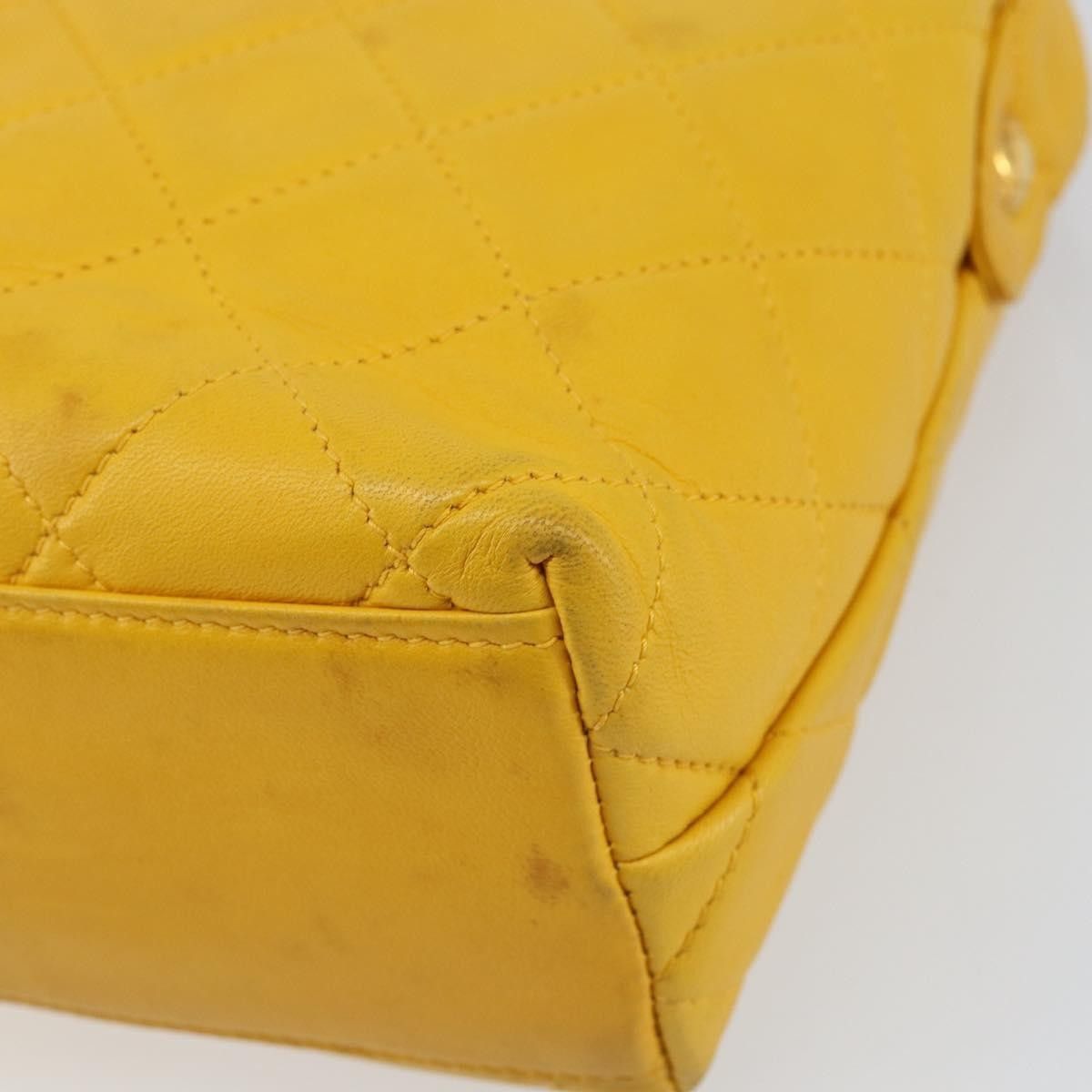 Chanel Chanel Vintage CC Fold Over Shoulder Bag Quilted Lambskin Size ONE SIZE - 12 Thumbnail