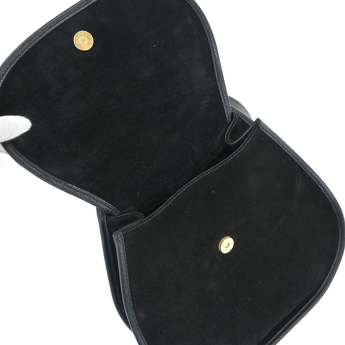 Gucci Gucci Vintage Horsebit Sling Bag Suede Size ONE SIZE - 8 Thumbnail