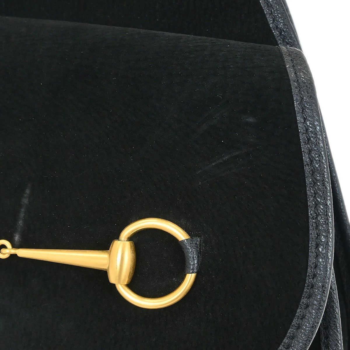 Gucci Gucci Vintage Horsebit Sling Bag Suede Size ONE SIZE - 9 Thumbnail