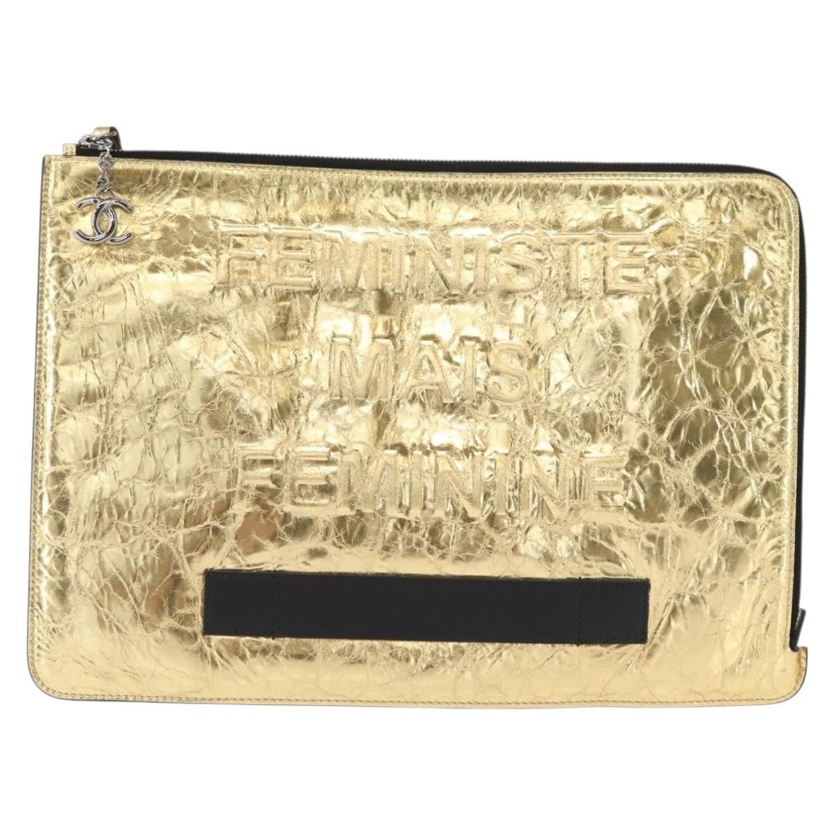 Chanel Chanel Feminine Pouch Crinkled Leather Size ONE SIZE - 18 Thumbnail